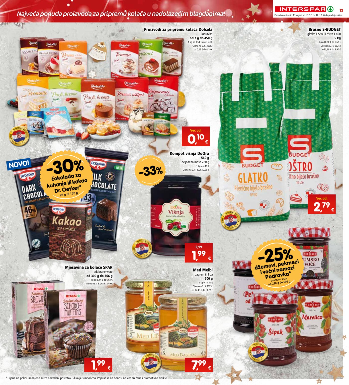 INTERSPAR katalog Akcija 10.12. - 16.12.2025.
