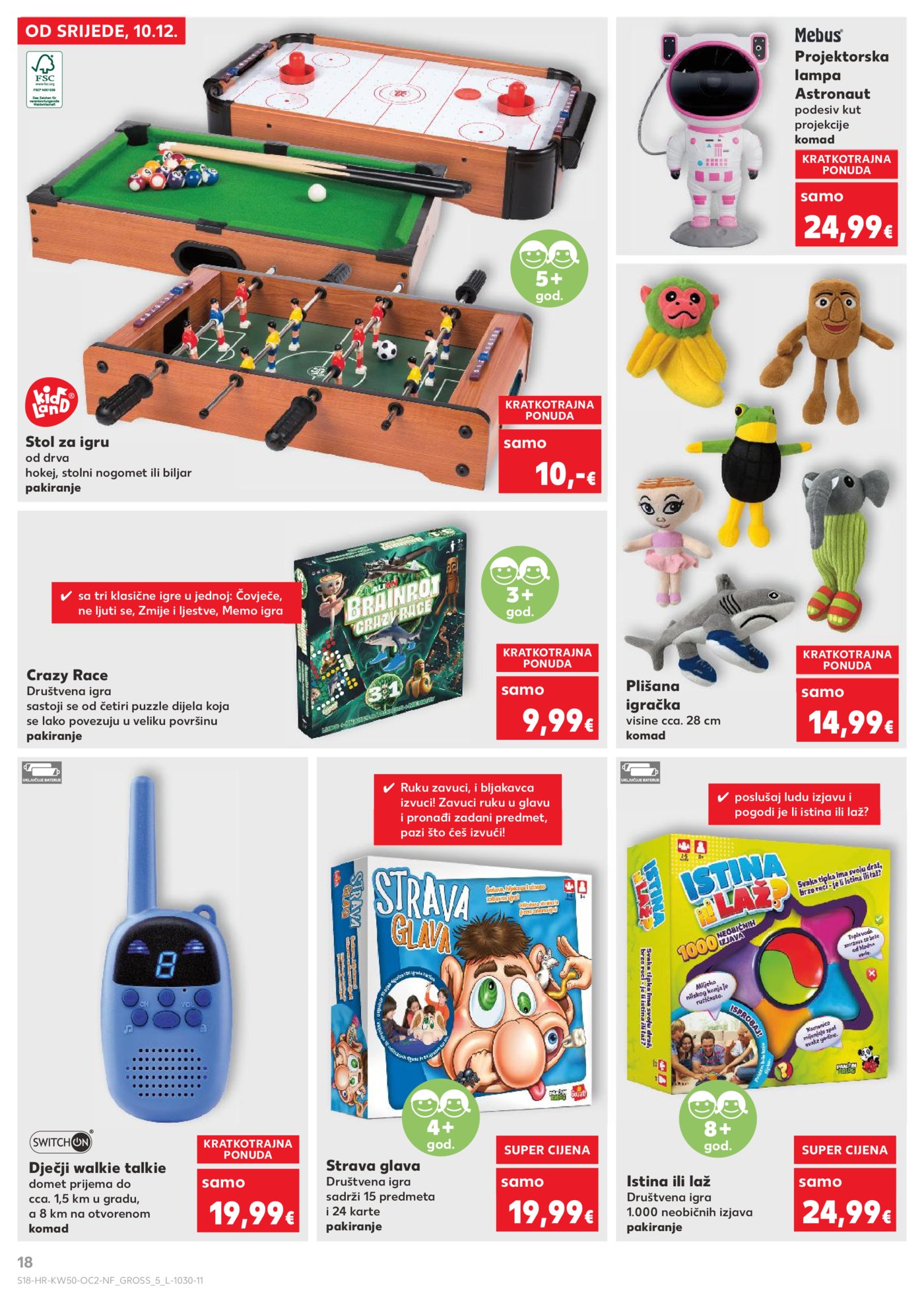 Kaufland katalog Neprehrambenih proizvoda 10.12.-16.12.2025. Odabrane poslovnice