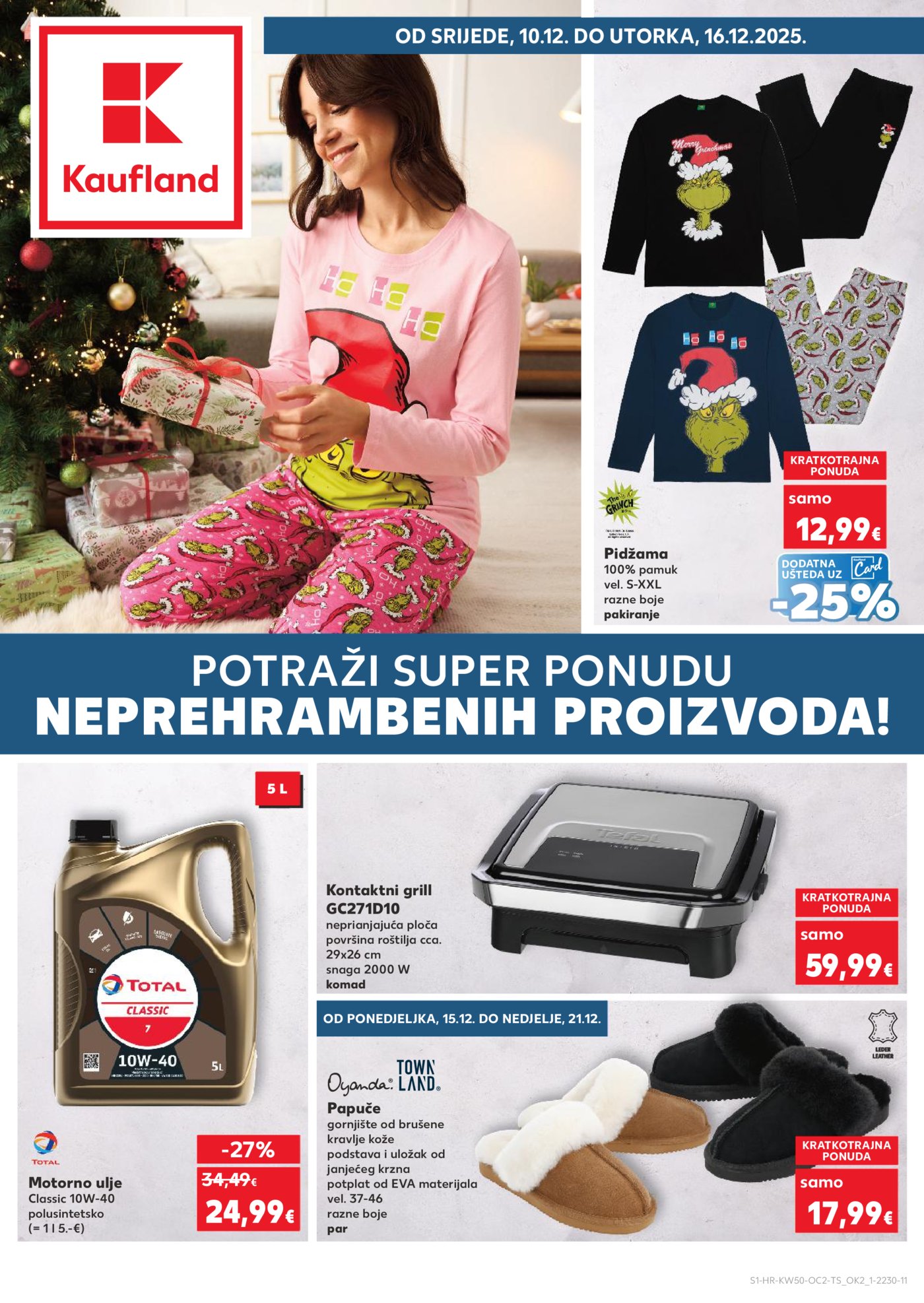 Kaufland katalog Neprehrambenih proizvoda 10.12.-16.12.2025. VG, Po, Ro, Vo, Vu, DS, Ma, Iv, Lu