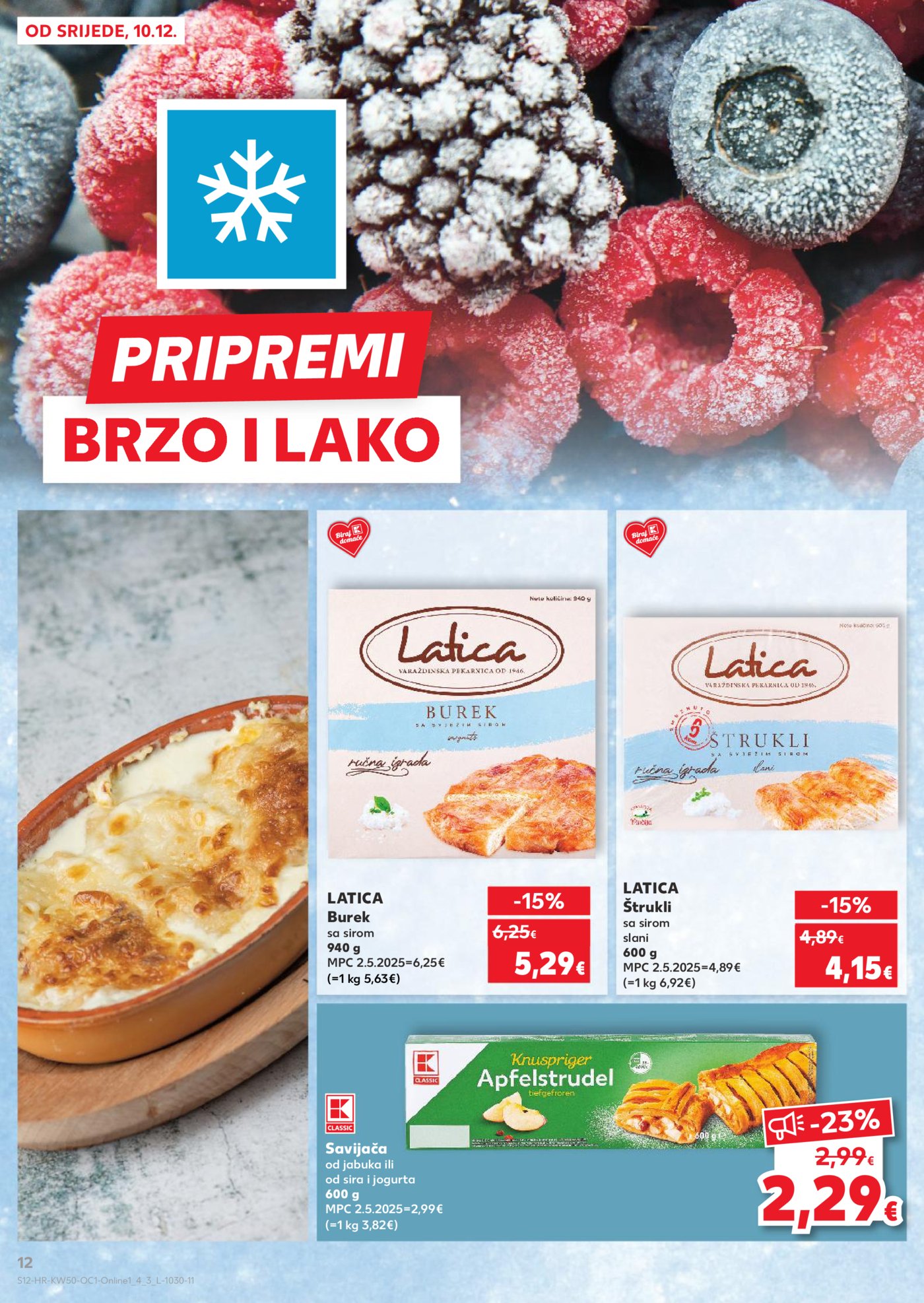 Kaufland katalog Robne Marke 10.12.-16.12.2025.