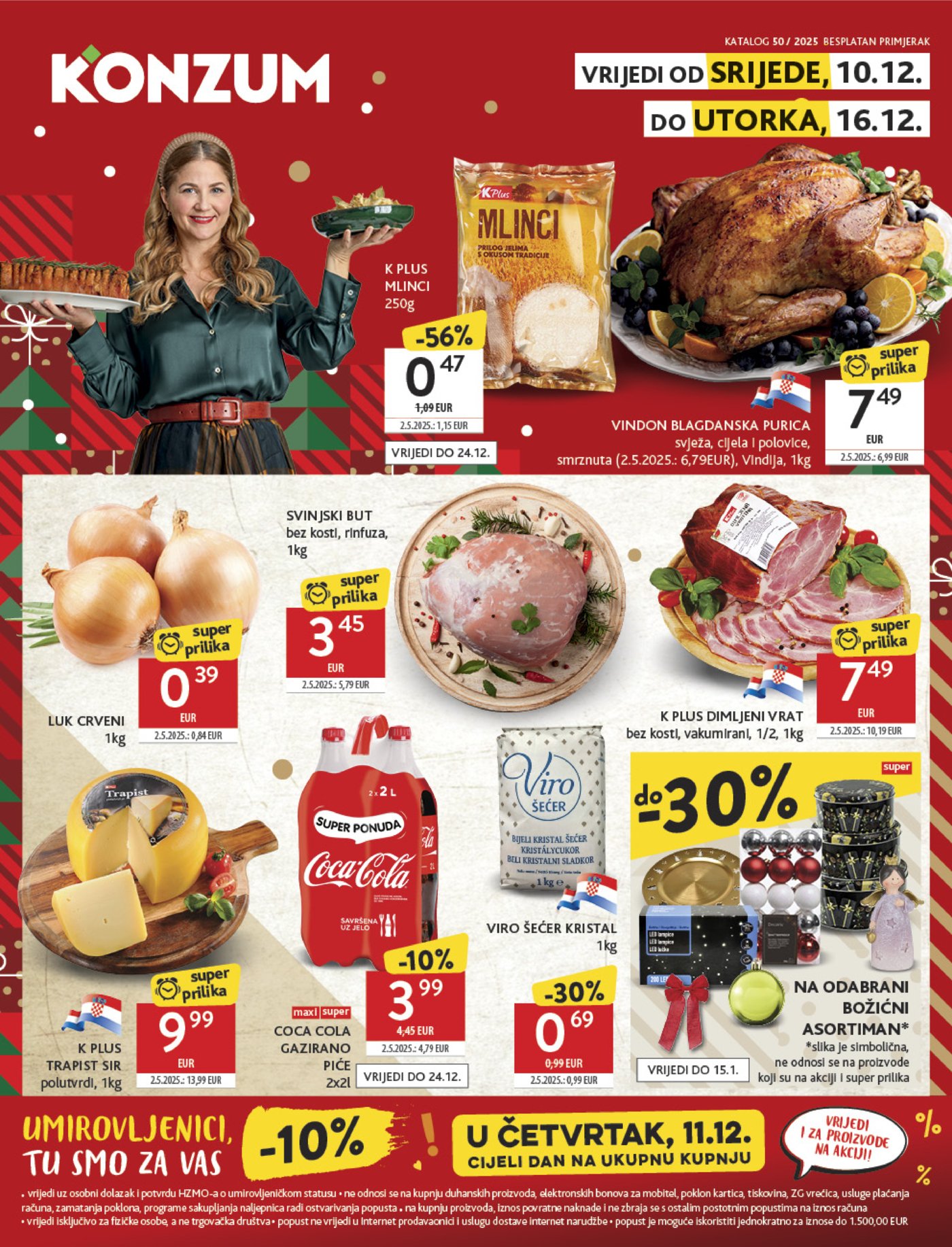 Konzum katalog akcija 10.12.-16.12.2025.