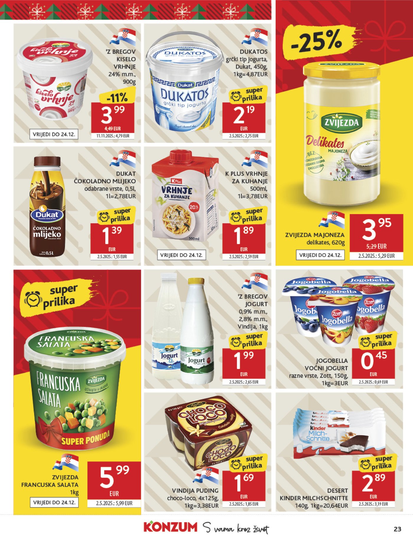 Konzum katalog akcija 10.12.-16.12.2025.