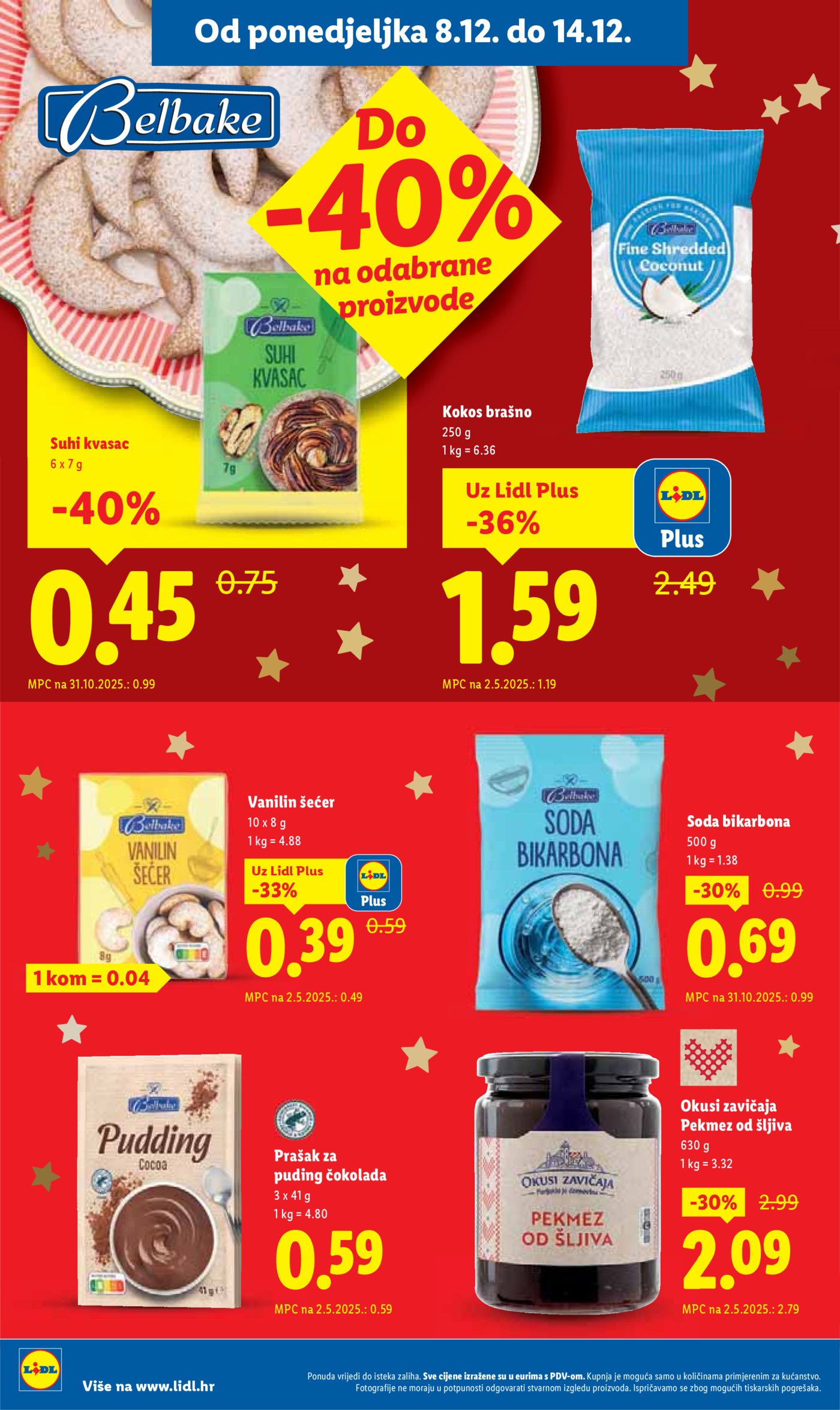Lidl katalog ponuda od ponedjeljka 8.12. - 14.12..2025.