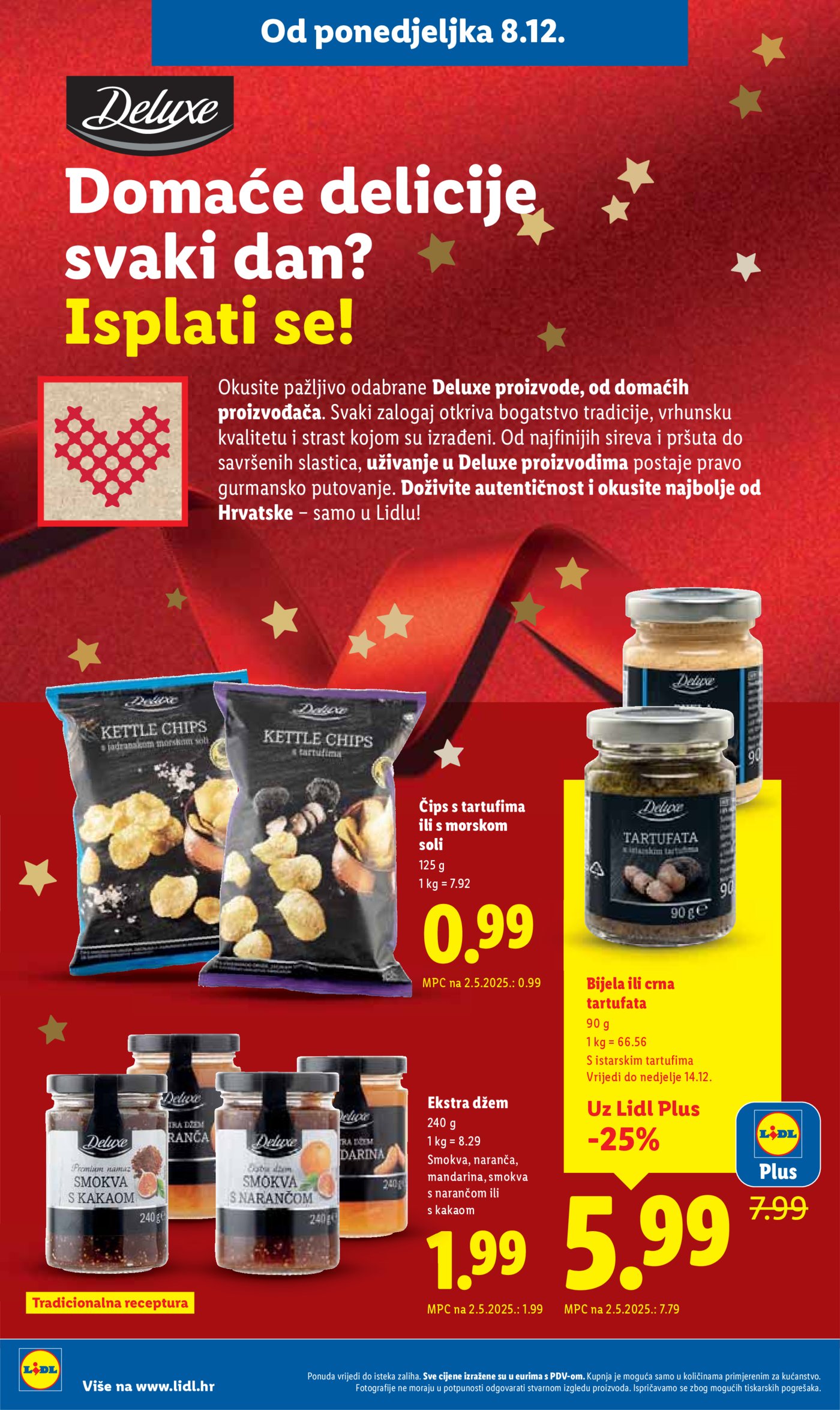 Lidl katalog ponuda od ponedjeljka 8.12. - 14.12..2025.