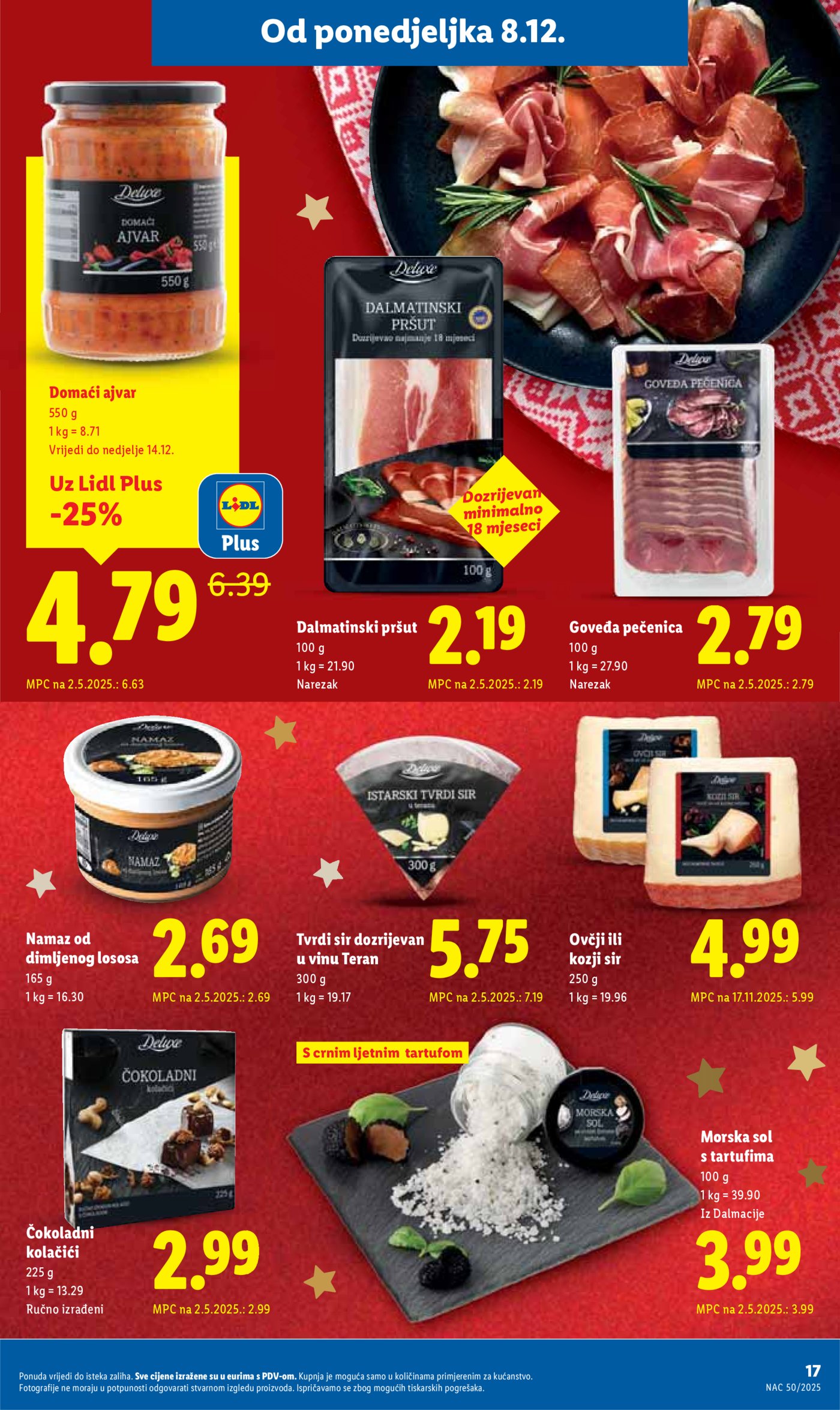Lidl katalog ponuda od ponedjeljka 8.12. - 14.12..2025.