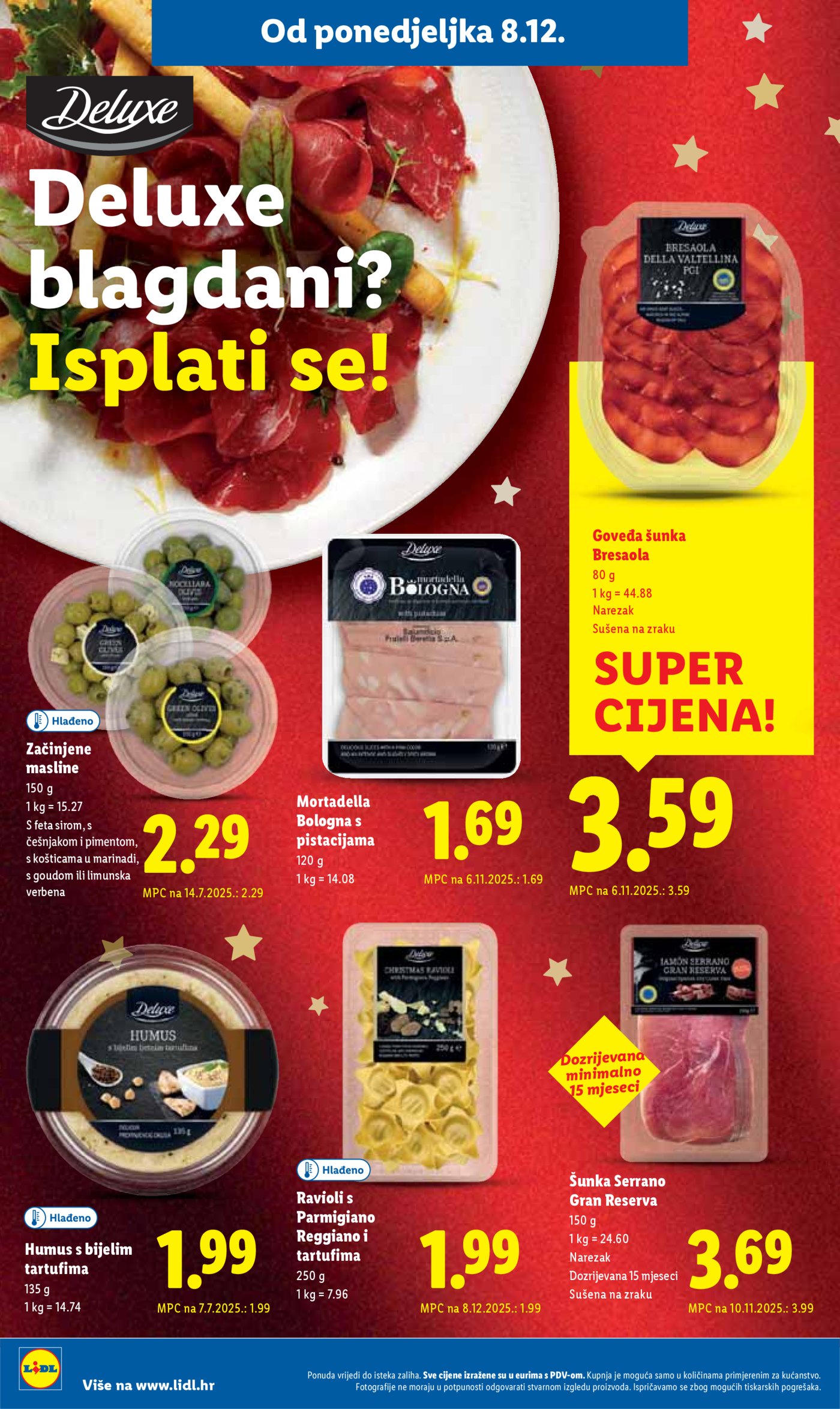 Lidl katalog ponuda od ponedjeljka 8.12. - 14.12..2025.