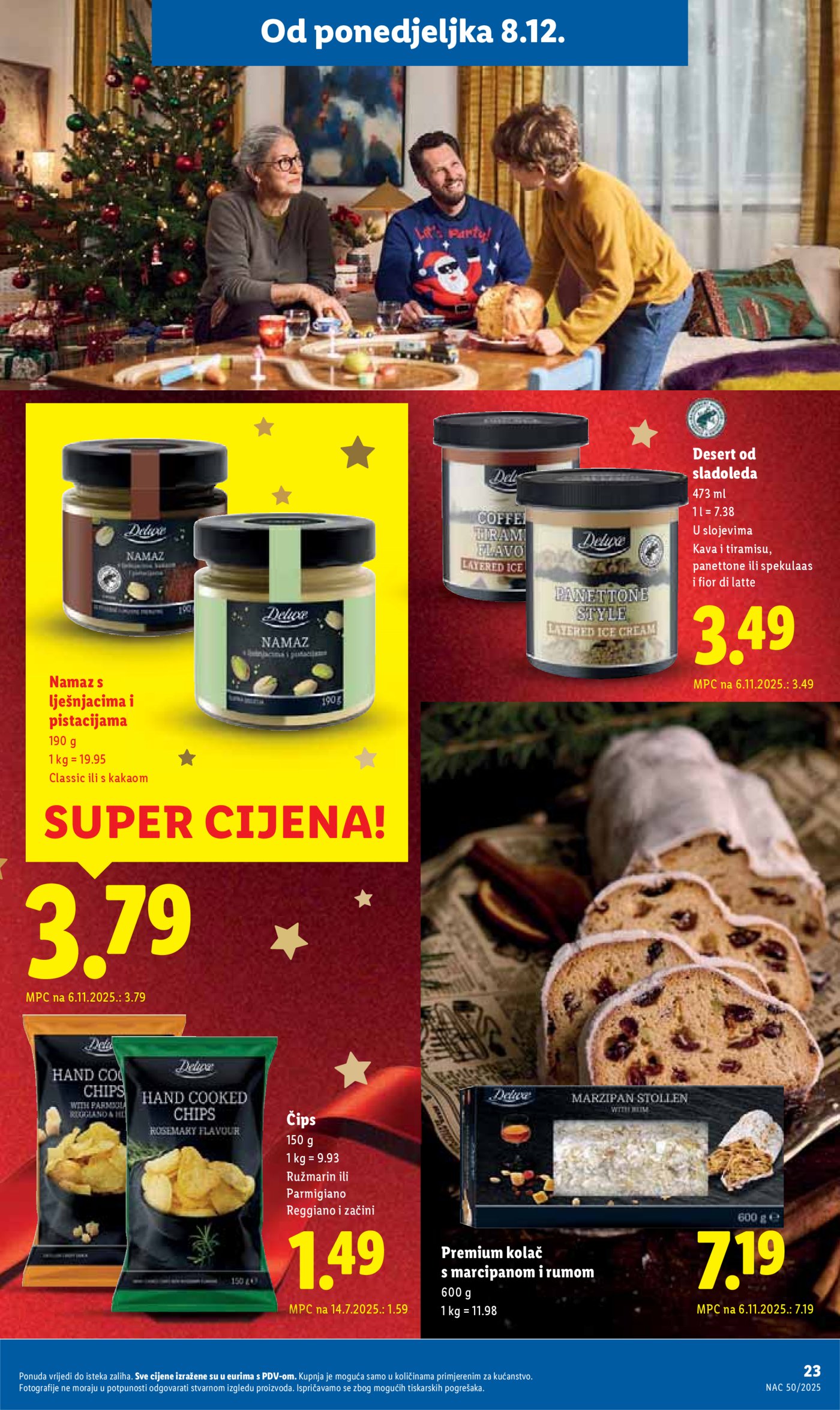 Lidl katalog ponuda od ponedjeljka 8.12. - 14.12..2025.