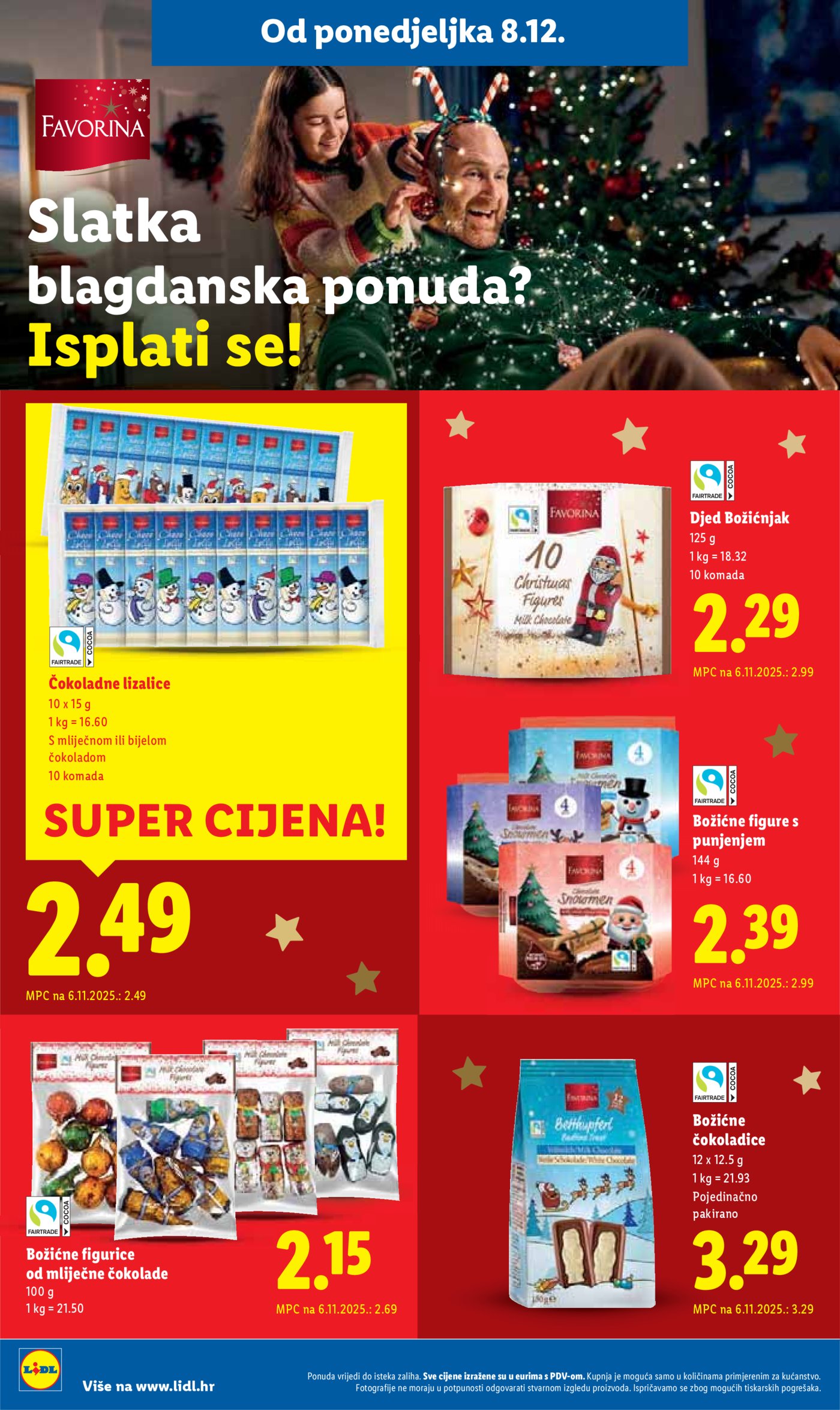 Lidl katalog ponuda od ponedjeljka 8.12. - 14.12..2025.