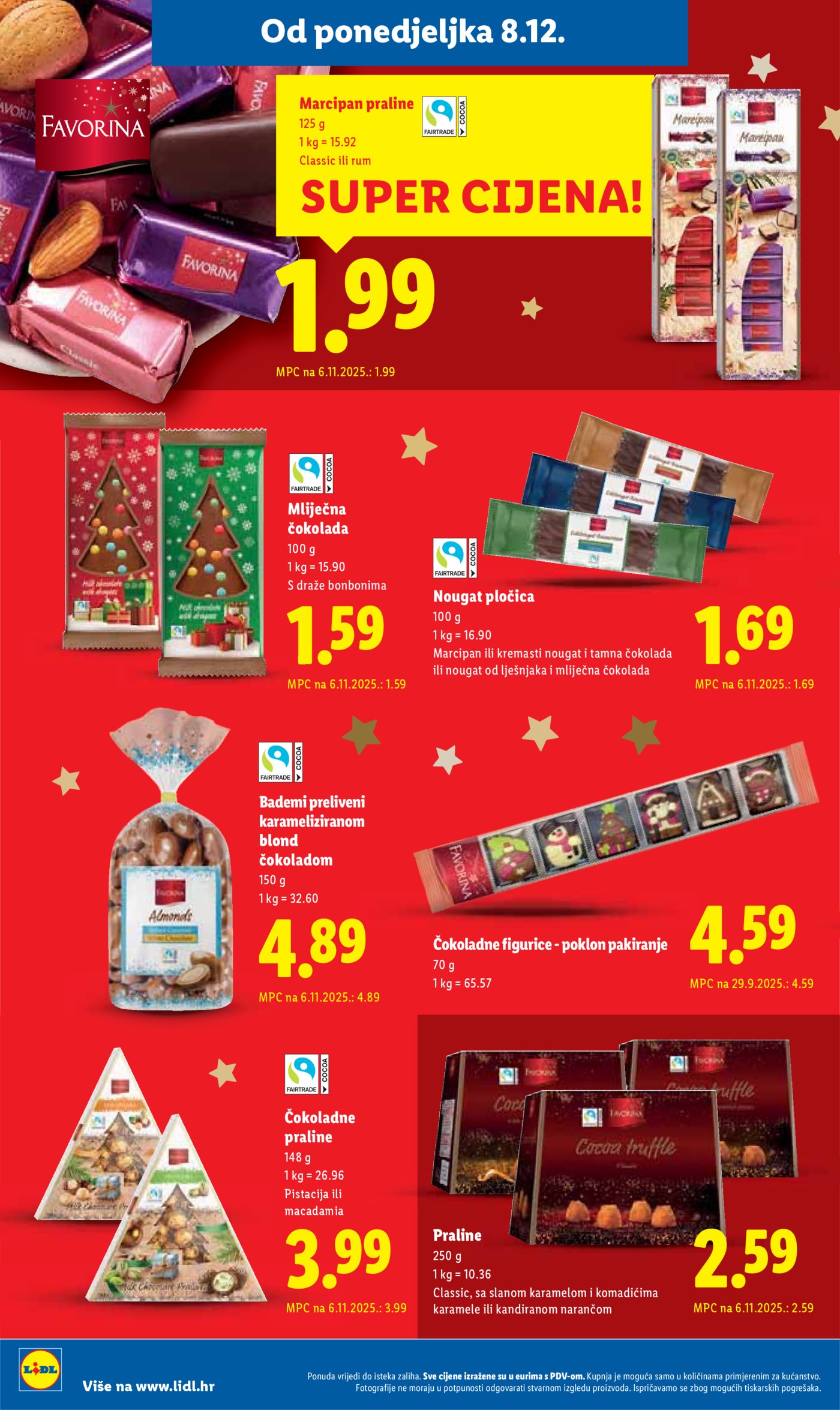Lidl katalog ponuda od ponedjeljka 8.12. - 14.12..2025.