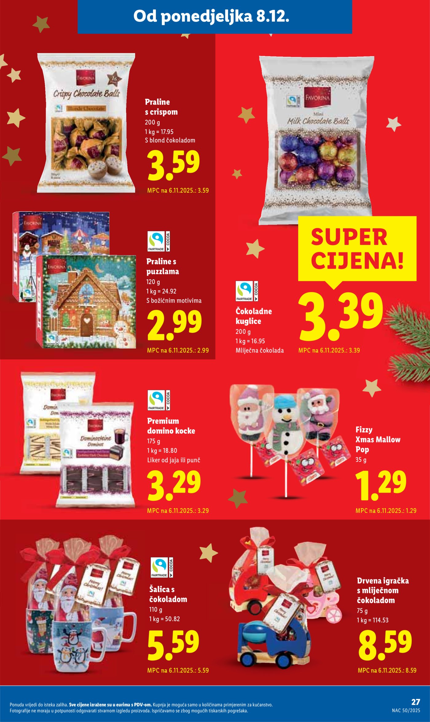 Lidl katalog ponuda od ponedjeljka 8.12. - 14.12..2025.