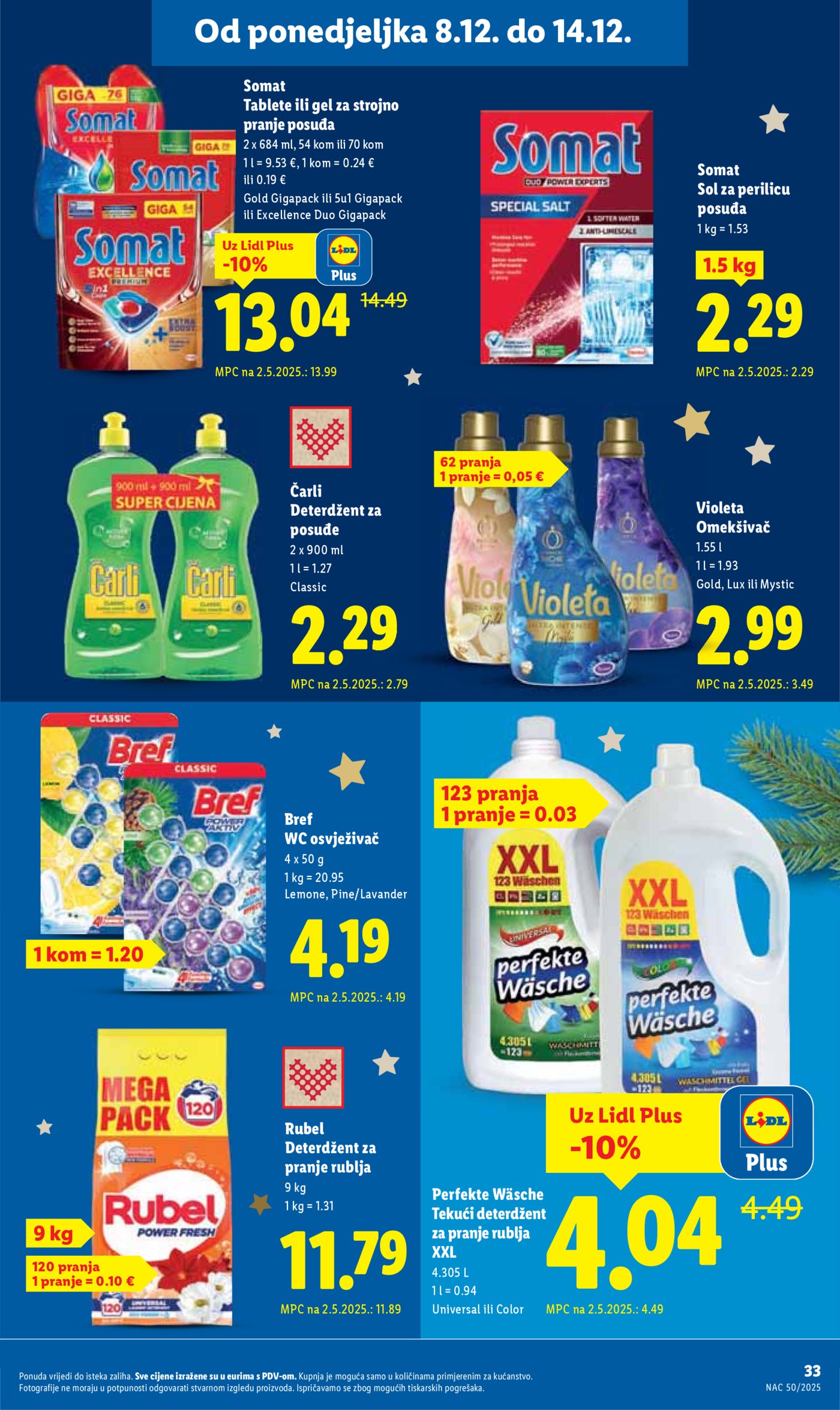 Lidl katalog ponuda od ponedjeljka 8.12. - 14.12..2025.