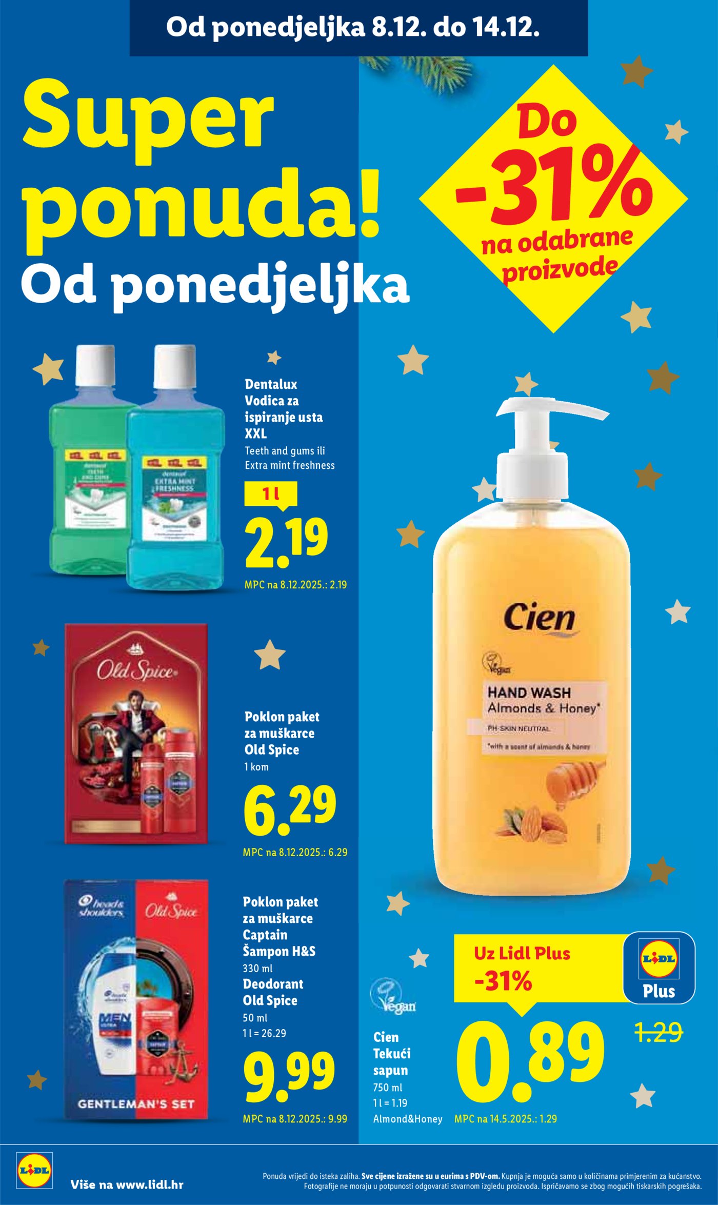 Lidl katalog ponuda od ponedjeljka 8.12. - 14.12..2025.