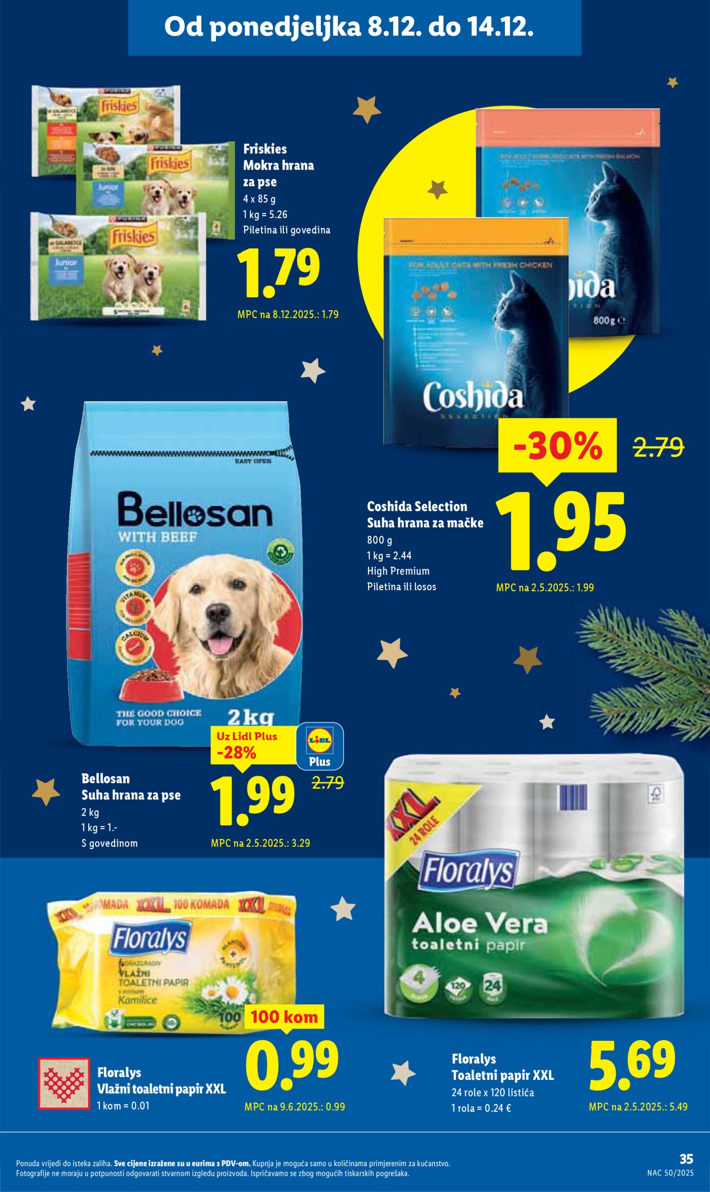 Lidl katalog ponuda od ponedjeljka 8.12. - 14.12..2025.