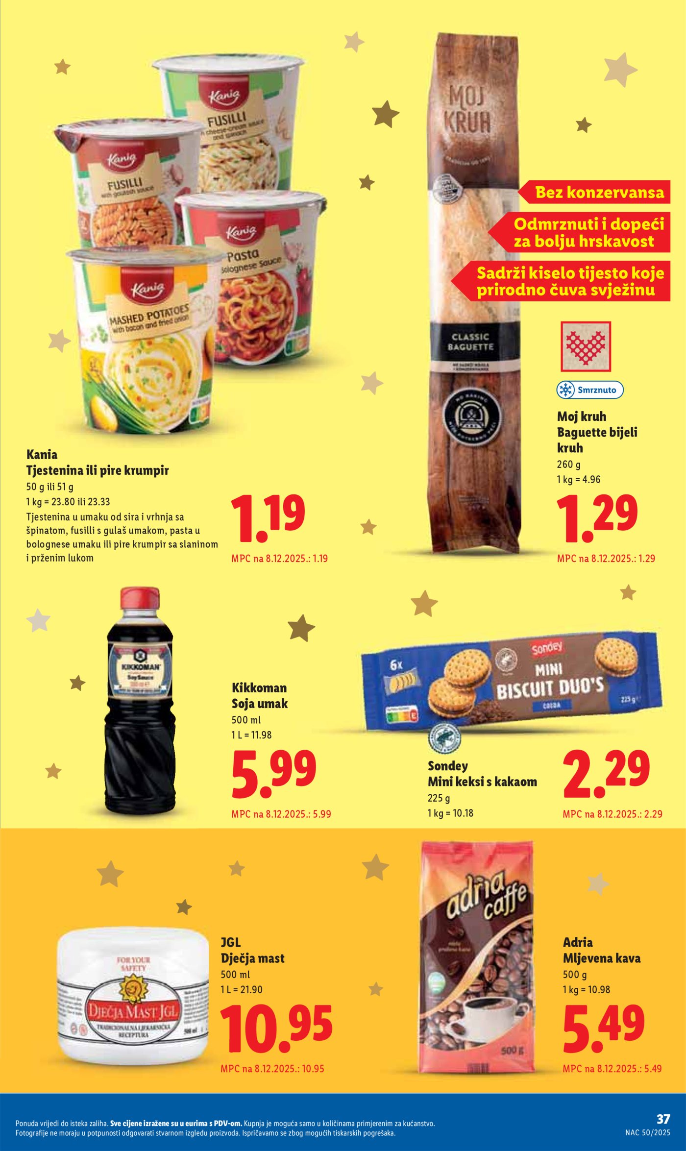 Lidl katalog ponuda od ponedjeljka 8.12. - 14.12..2025.