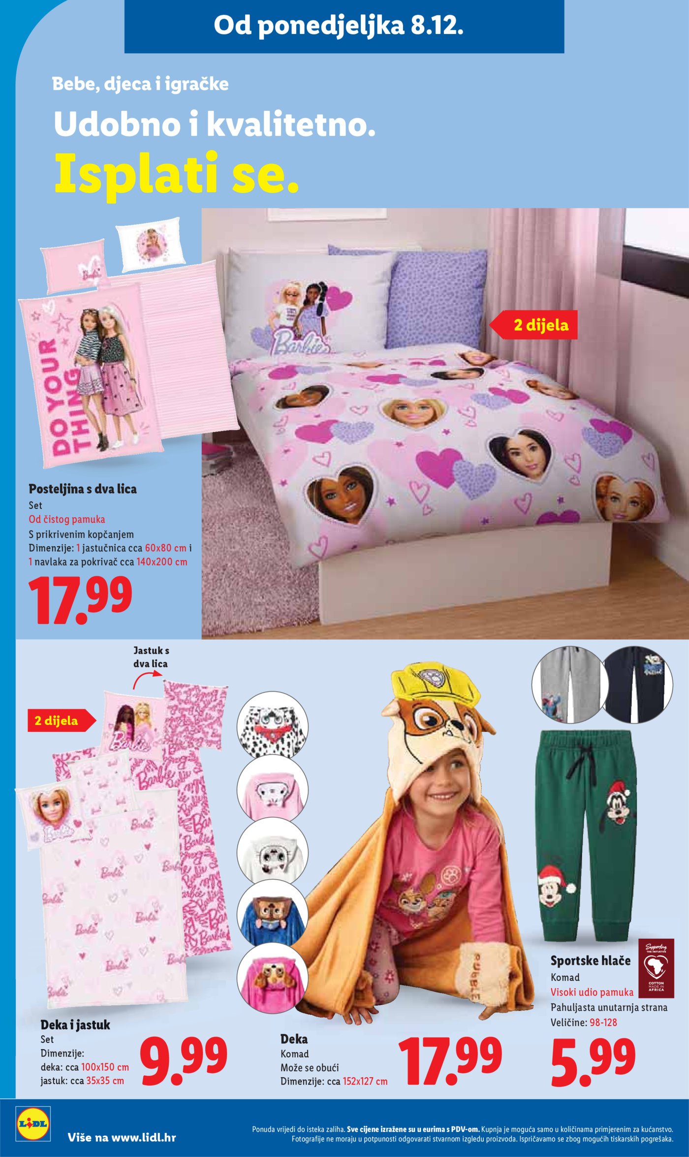 Lidl katalog ponuda od ponedjeljka 8.12. - 14.12..2025.