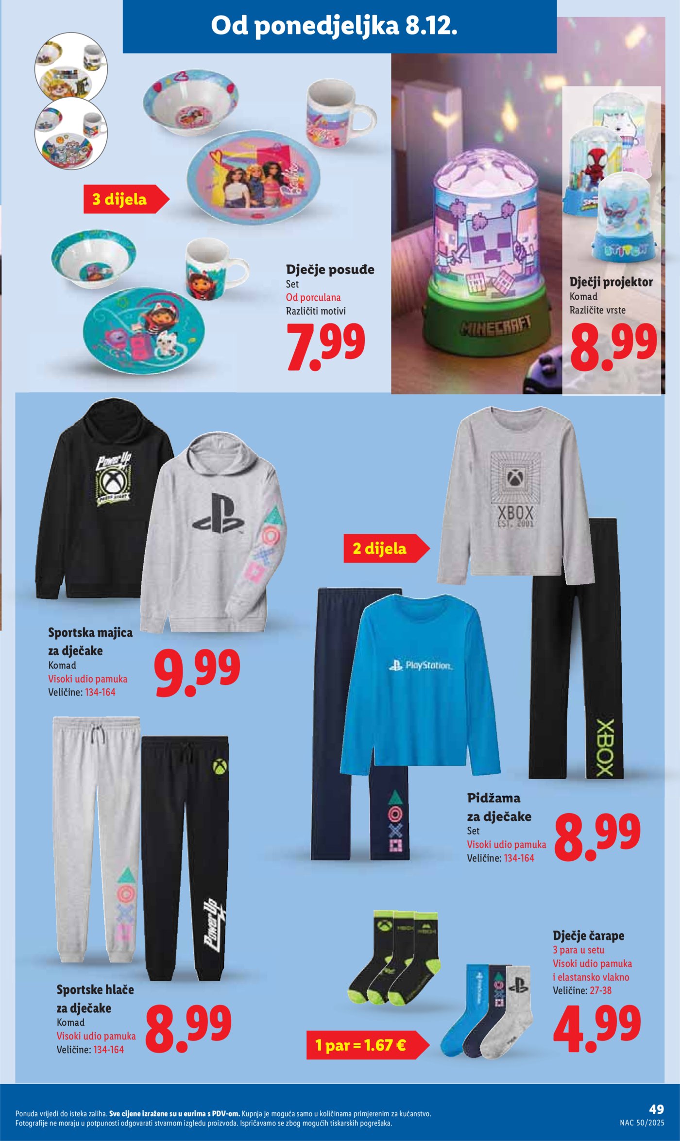 Lidl katalog ponuda od ponedjeljka 8.12. - 14.12..2025.