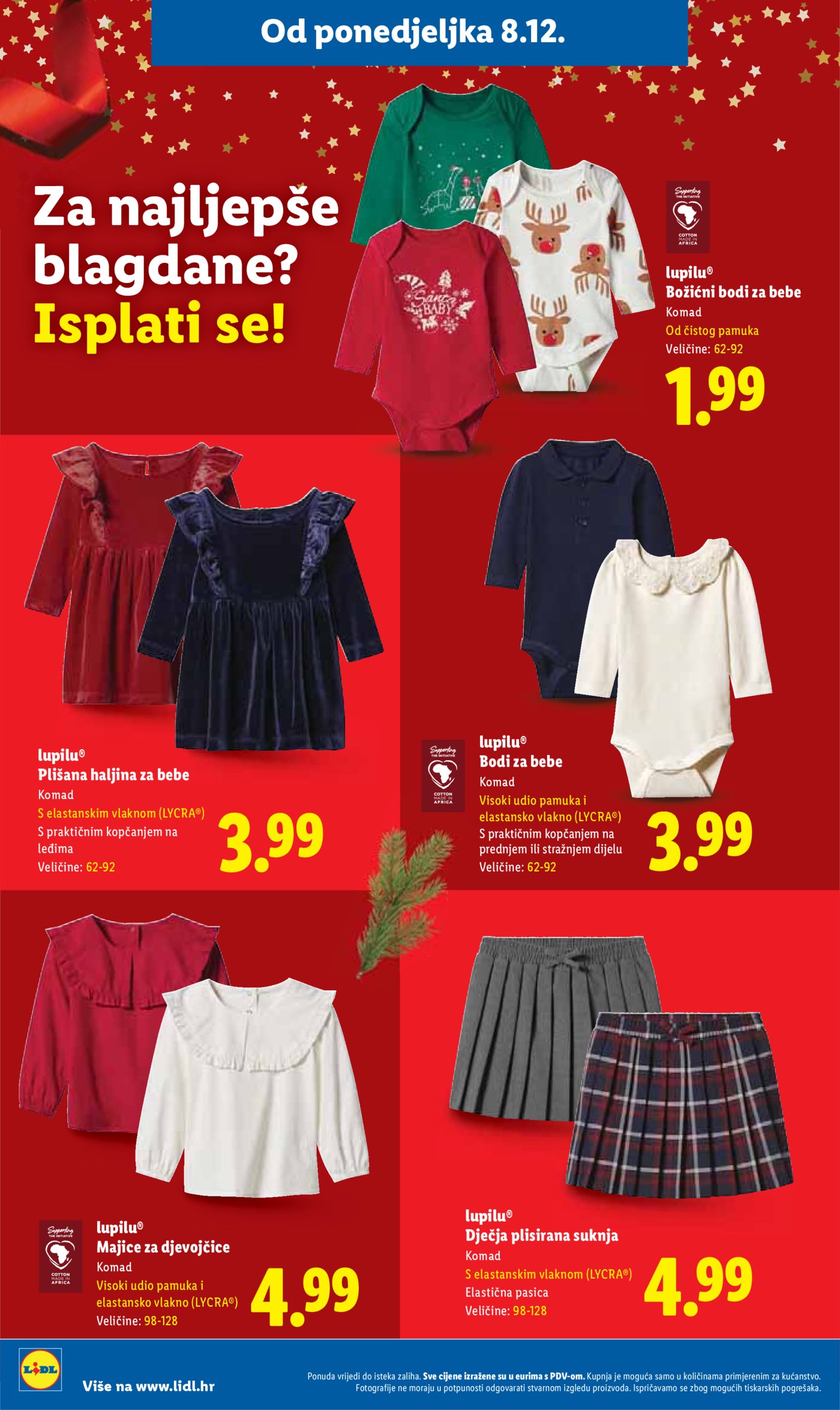 Lidl katalog ponuda od ponedjeljka 8.12. - 14.12..2025.