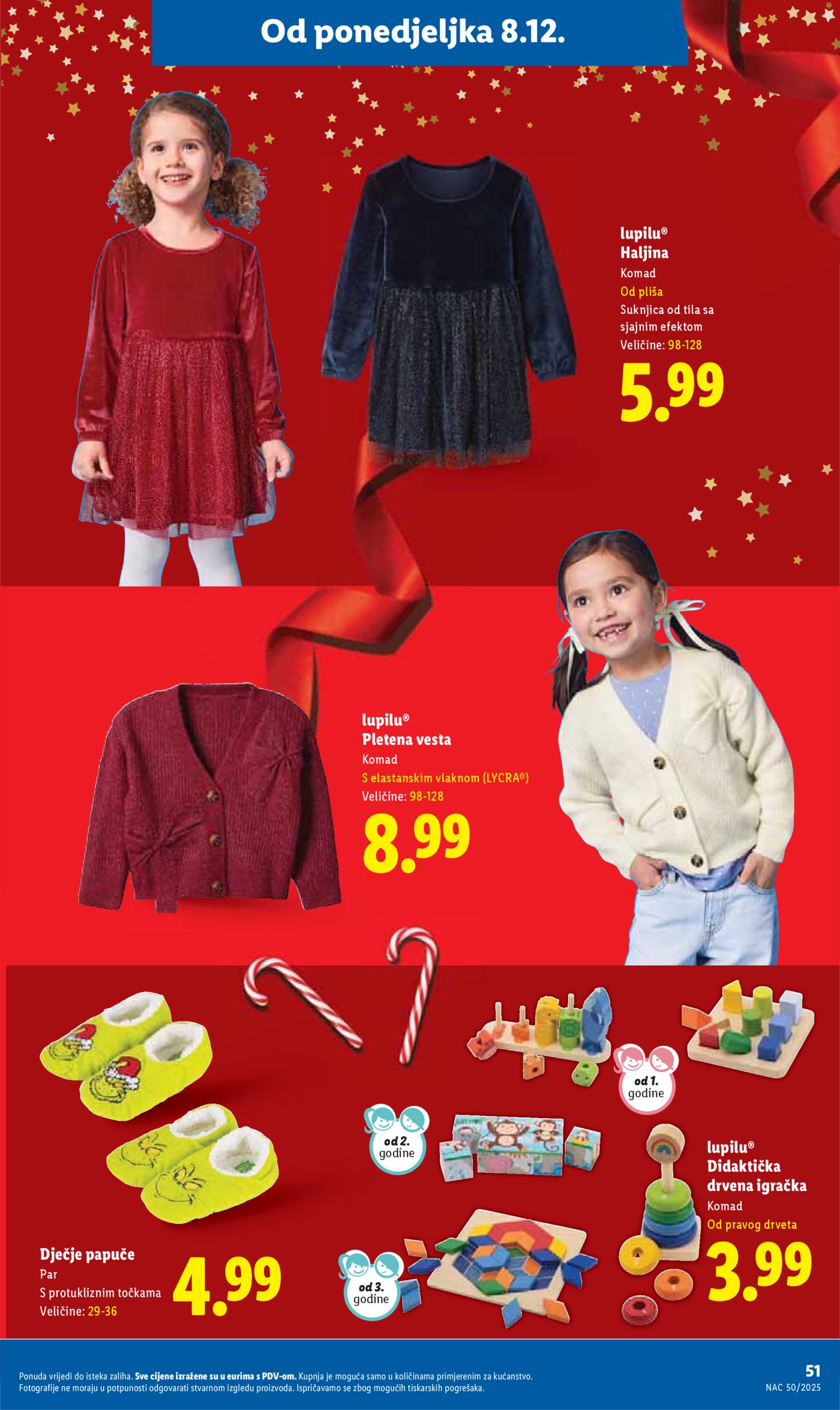 Lidl katalog ponuda od ponedjeljka 8.12. - 14.12..2025.