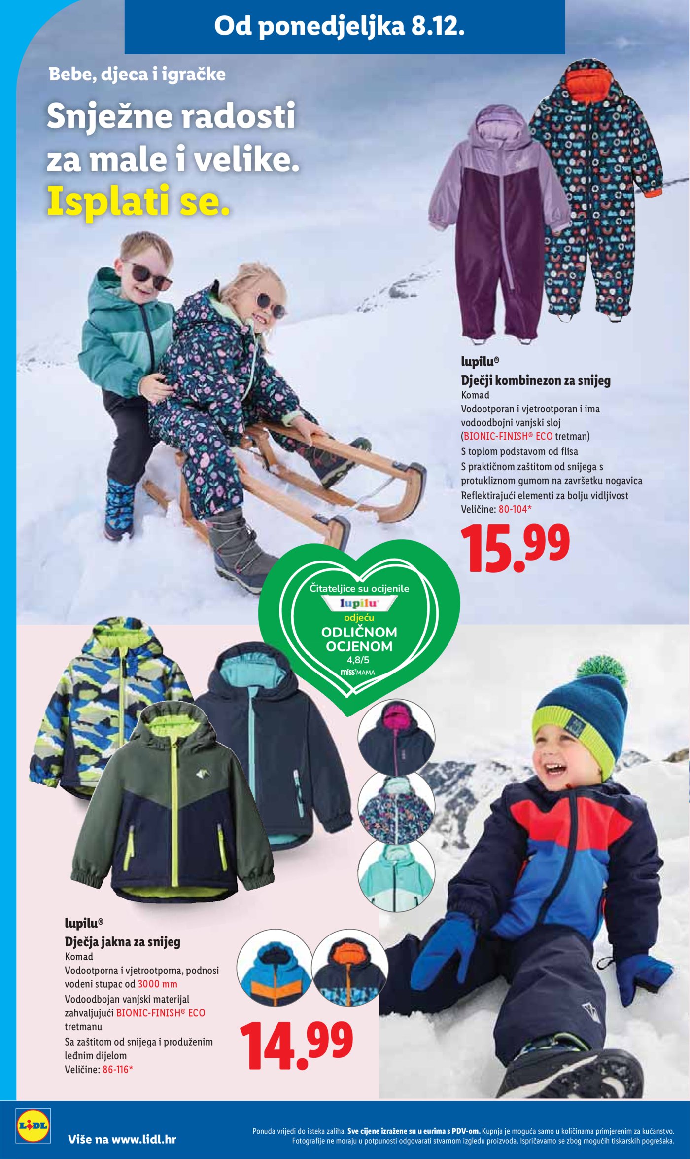 Lidl katalog ponuda od ponedjeljka 8.12. - 14.12..2025.