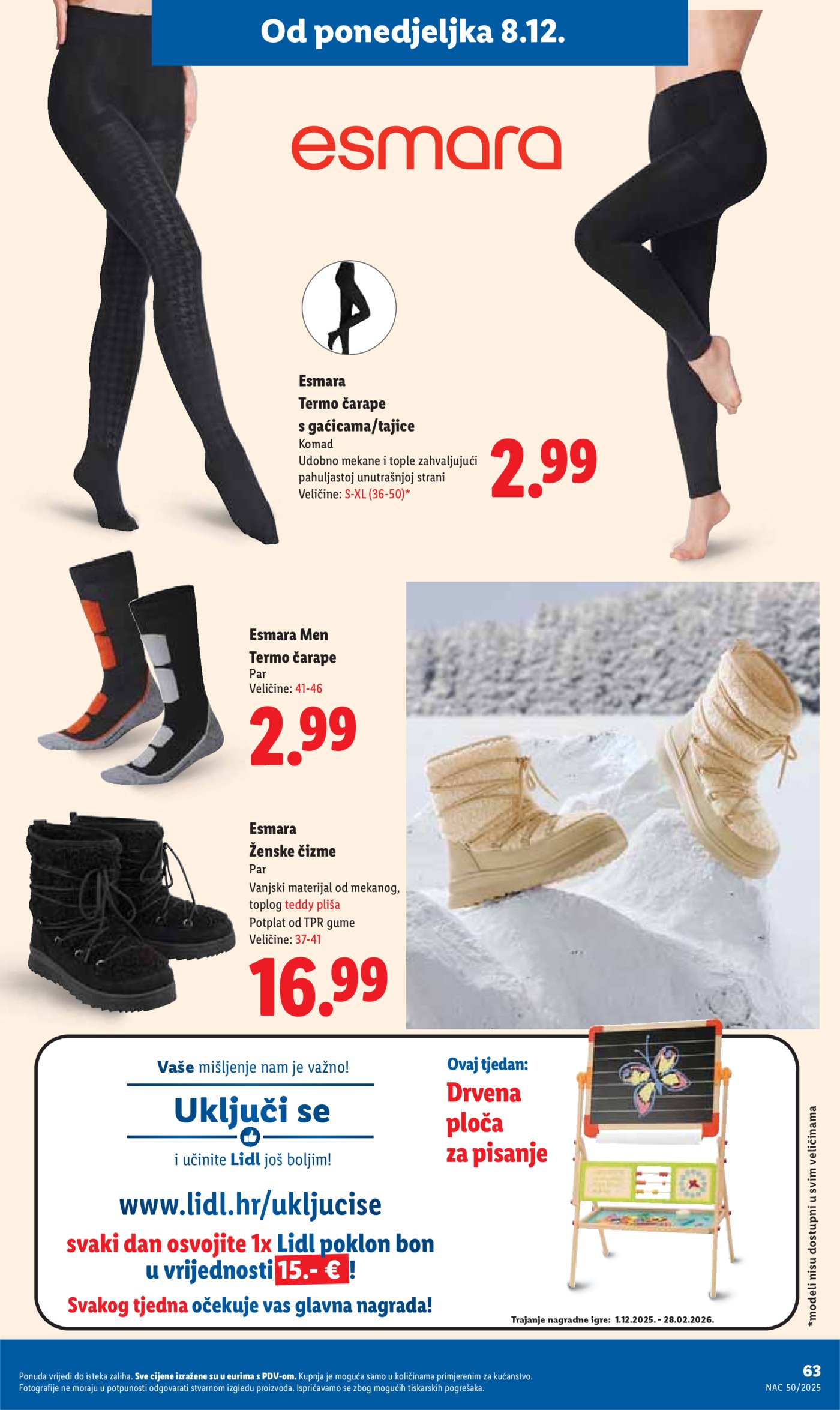 Lidl katalog ponuda od ponedjeljka 8.12. - 14.12..2025.