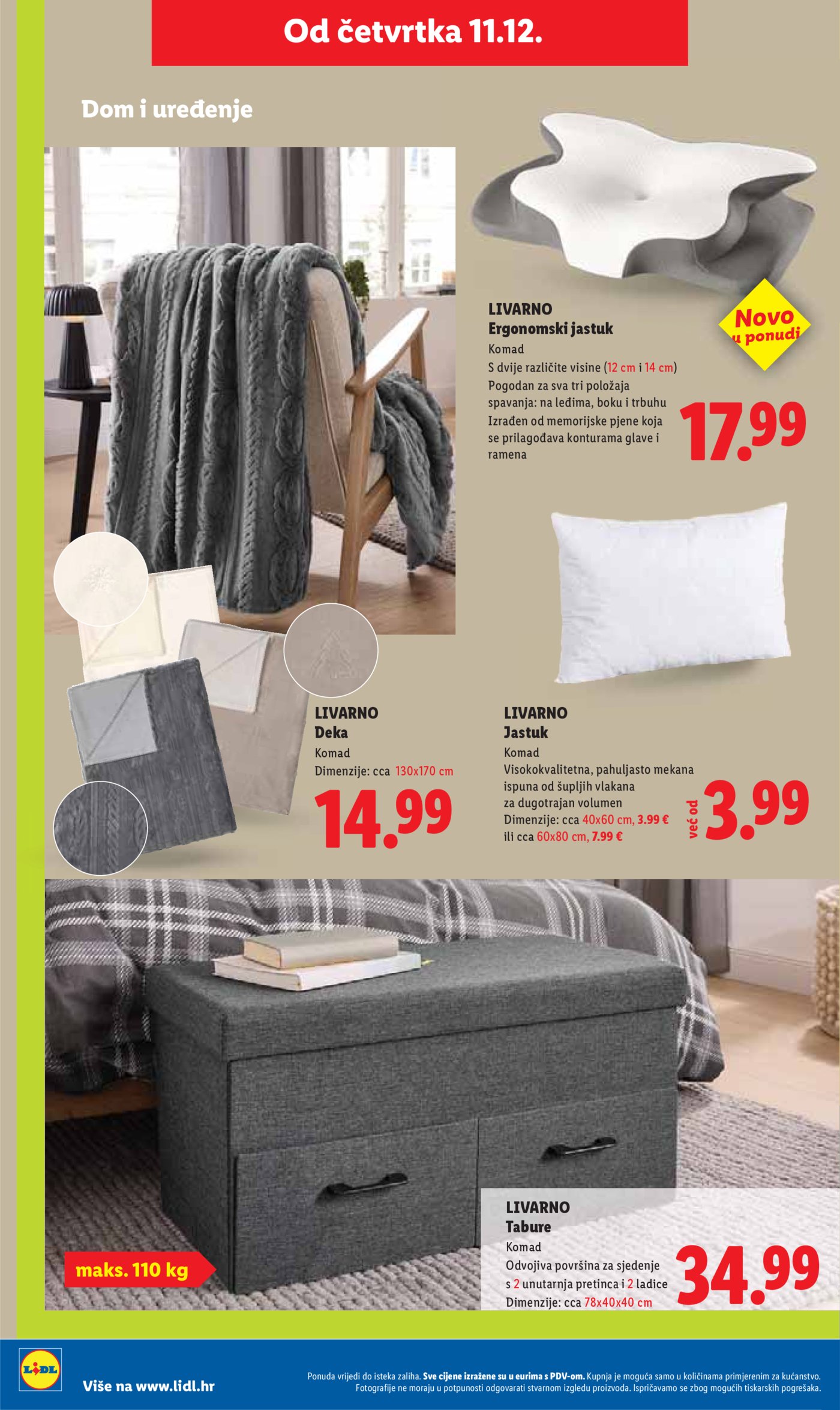 Lidl katalog ponuda od ponedjeljka 8.12. - 14.12..2025.