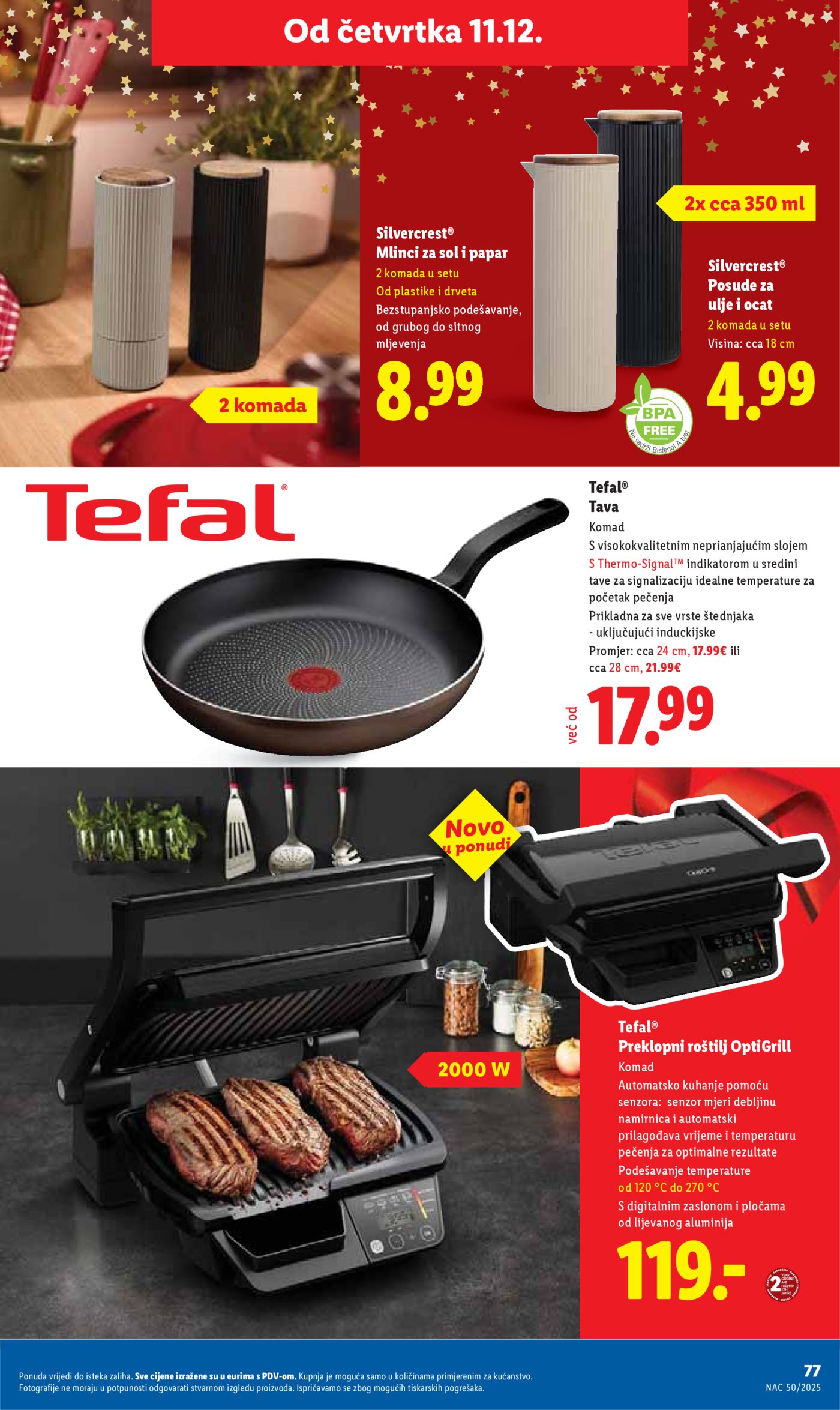 Lidl katalog ponuda od ponedjeljka 8.12. - 14.12..2025.