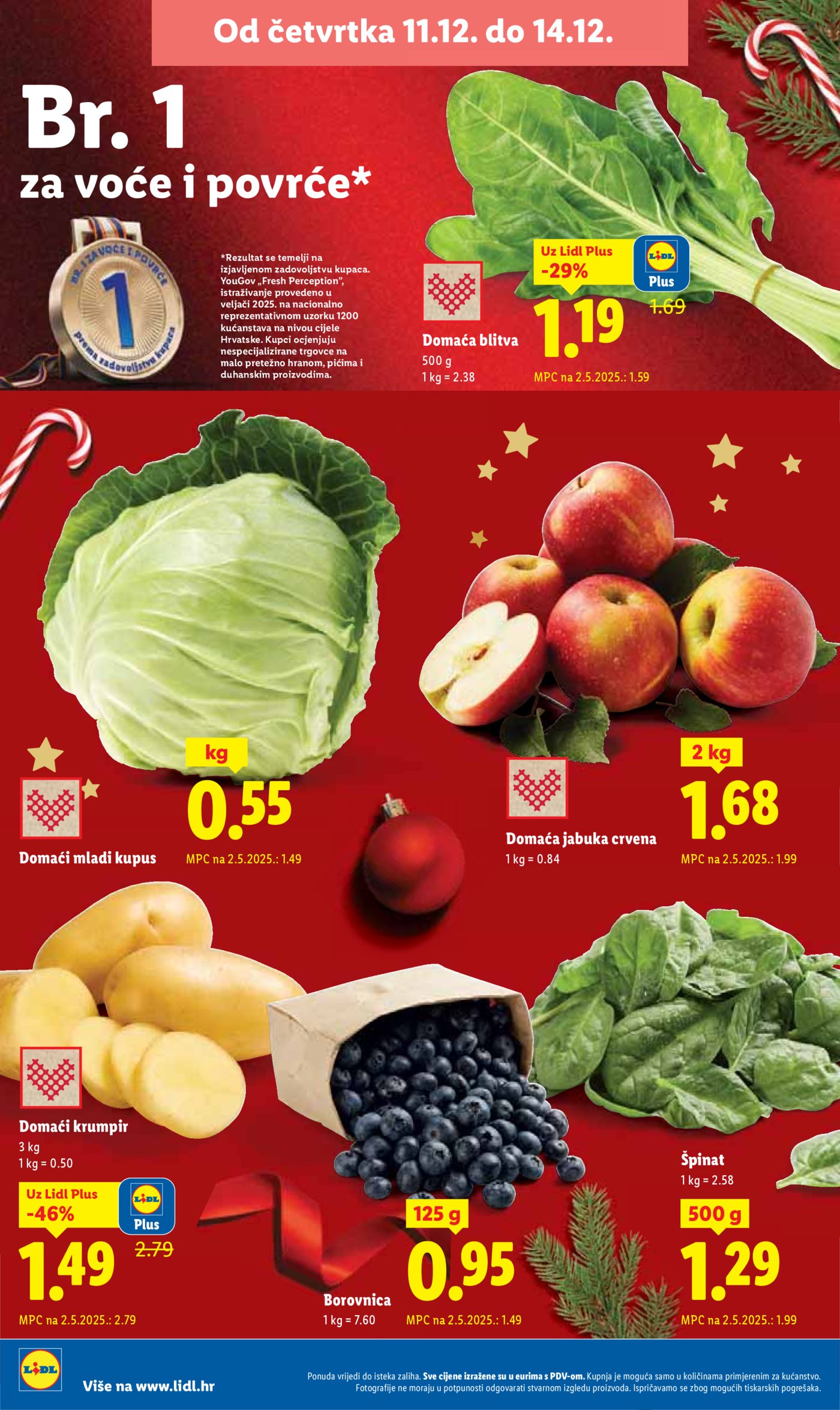 Lidl katalog ponuda od ponedjeljka 8.12. - 14.12..2025.