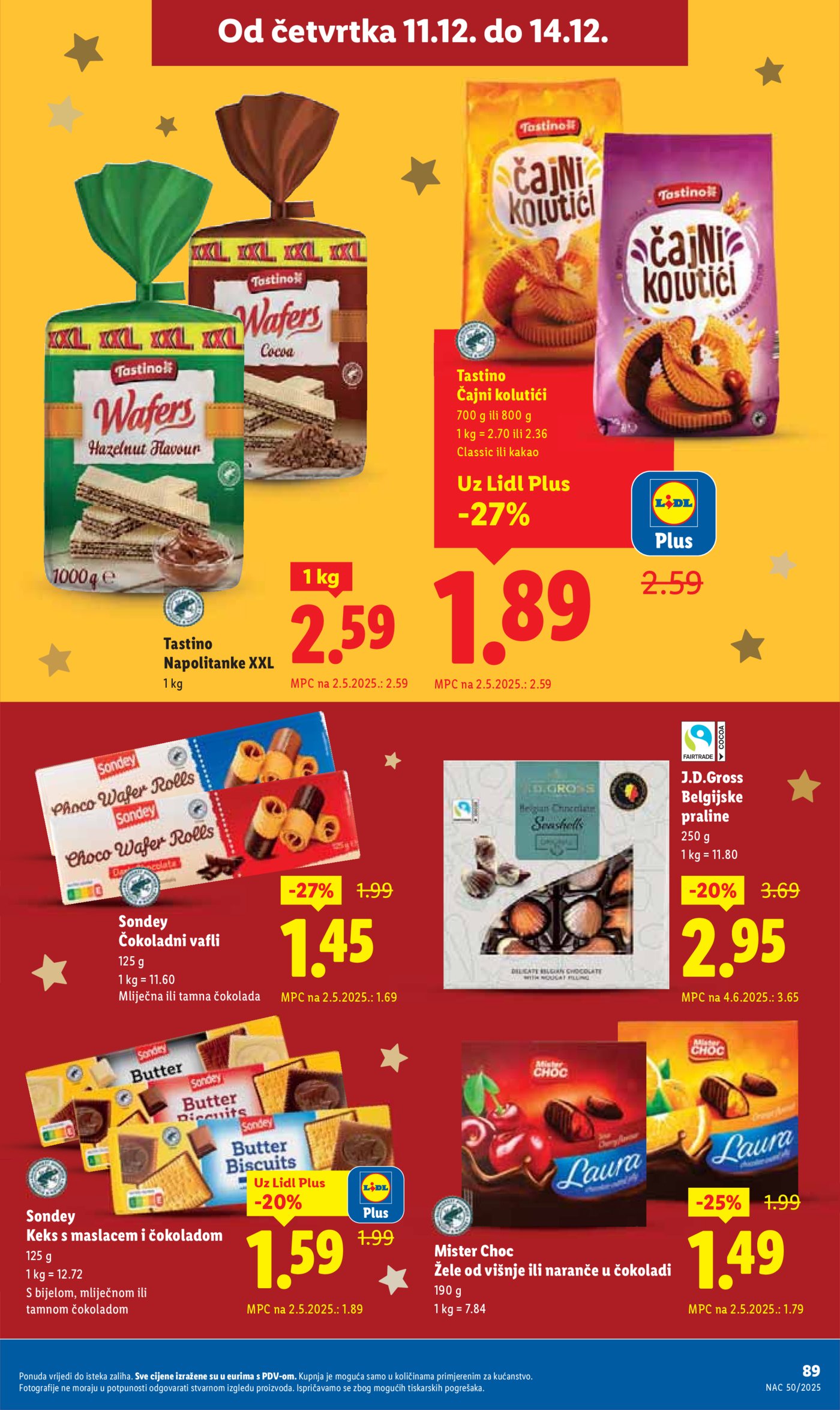 Lidl katalog ponuda od ponedjeljka 8.12. - 14.12..2025.