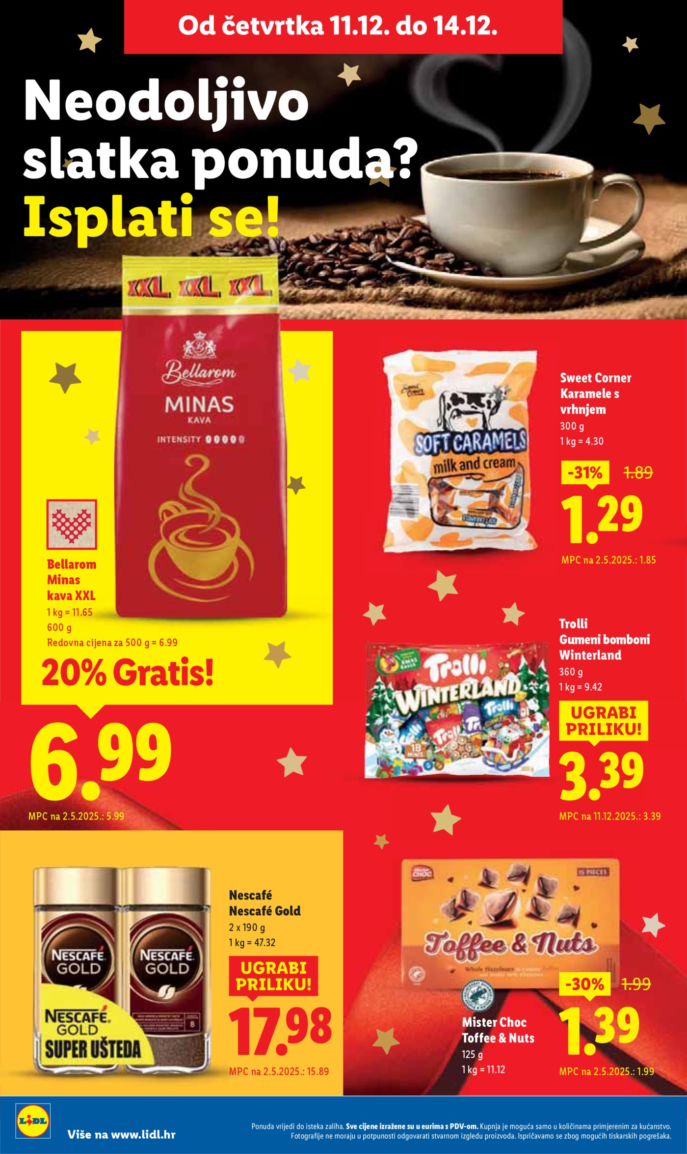 Lidl katalog ponuda od ponedjeljka 8.12. - 14.12..2025.