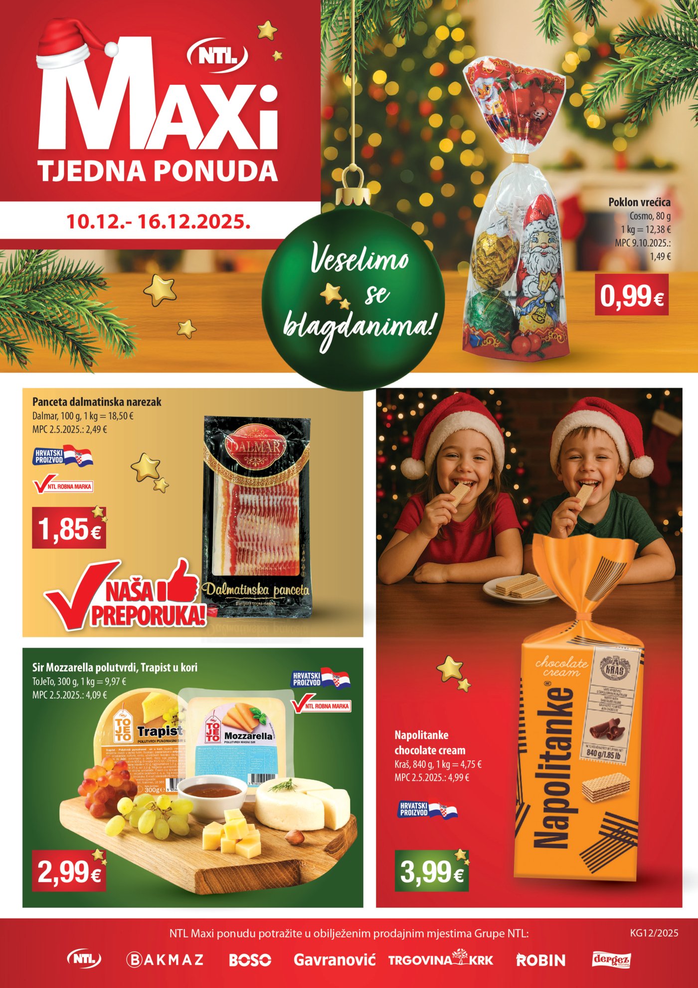 NTL katalog Maxi Tjedna ponuda 10.12. - 16.12.2025.