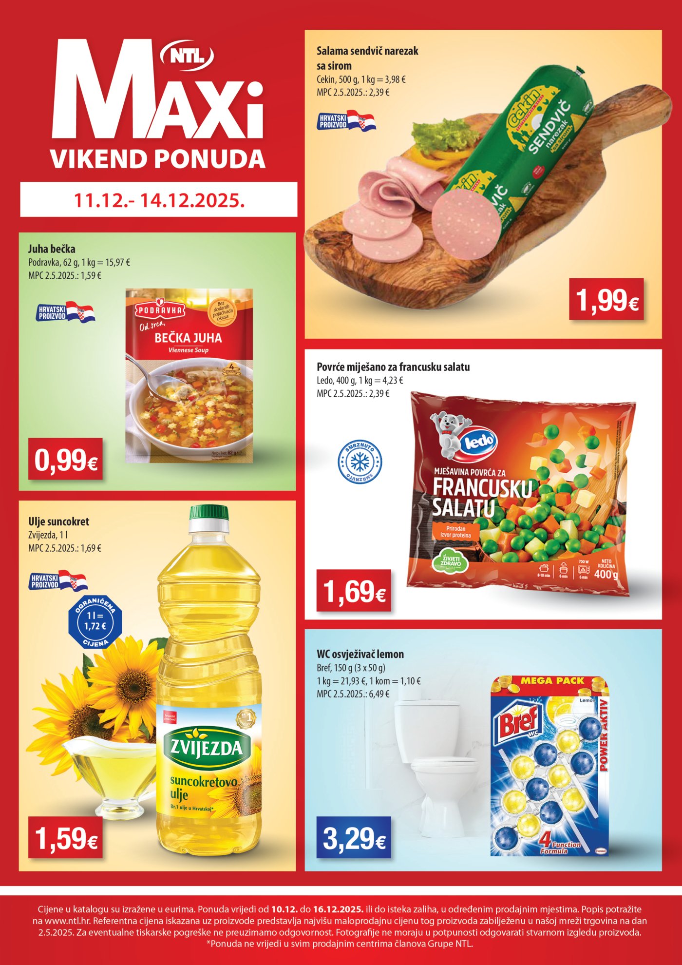 NTL katalog Maxi Tjedna ponuda 10.12. - 16.12.2025.