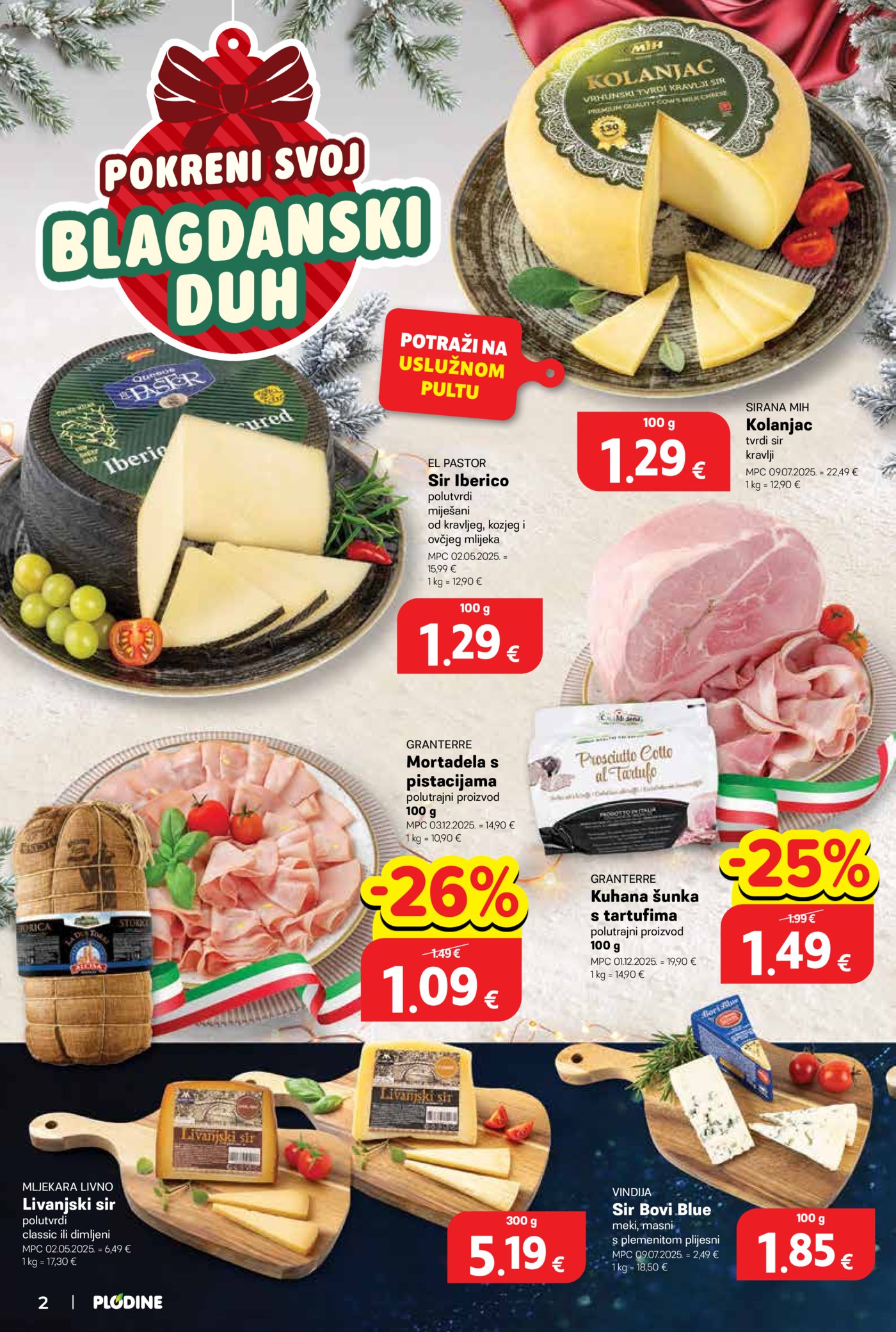 Plodine katalog Akcija 10.12.-16.12.2025.