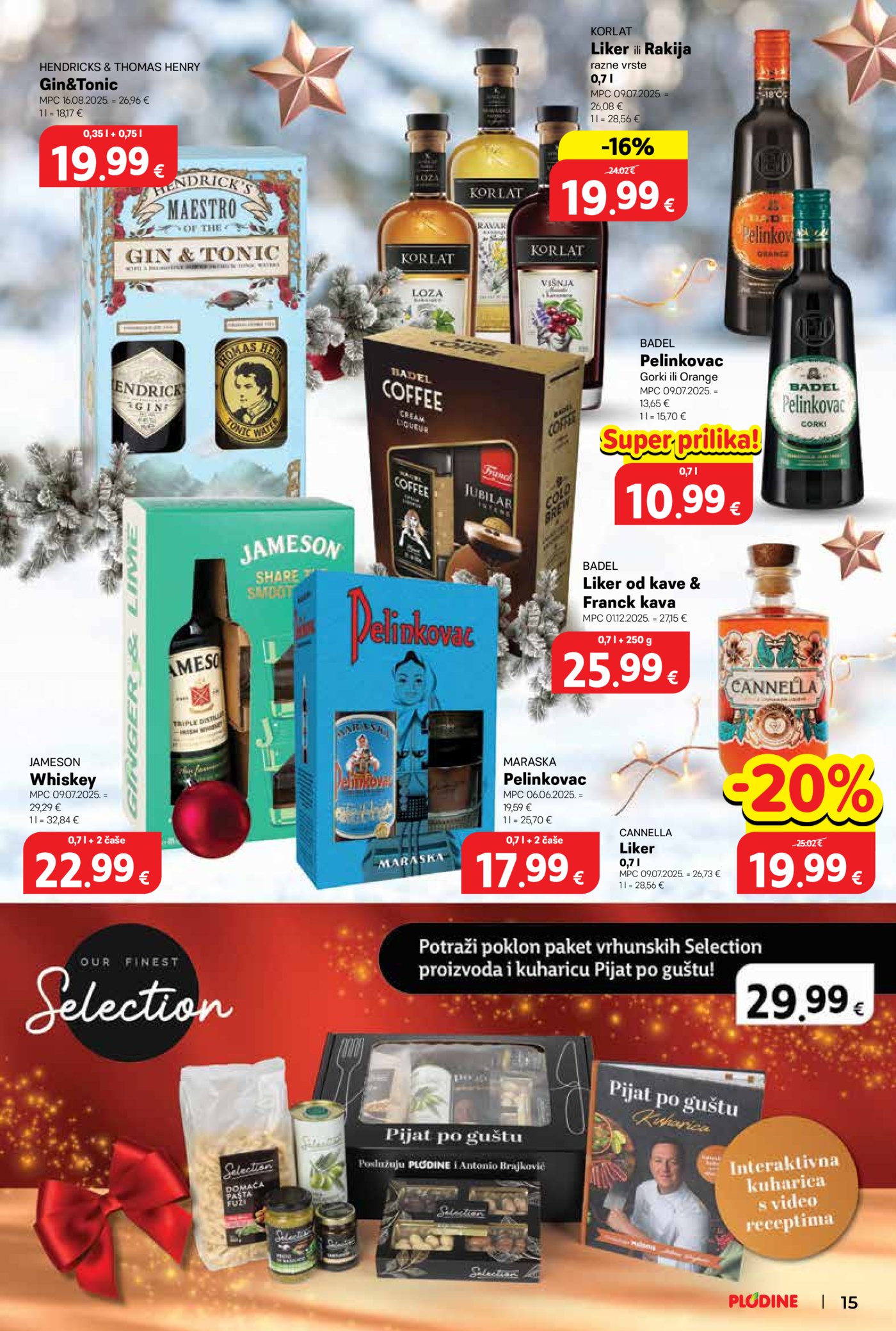 Plodine katalog Akcija 10.12.-16.12.2025.
