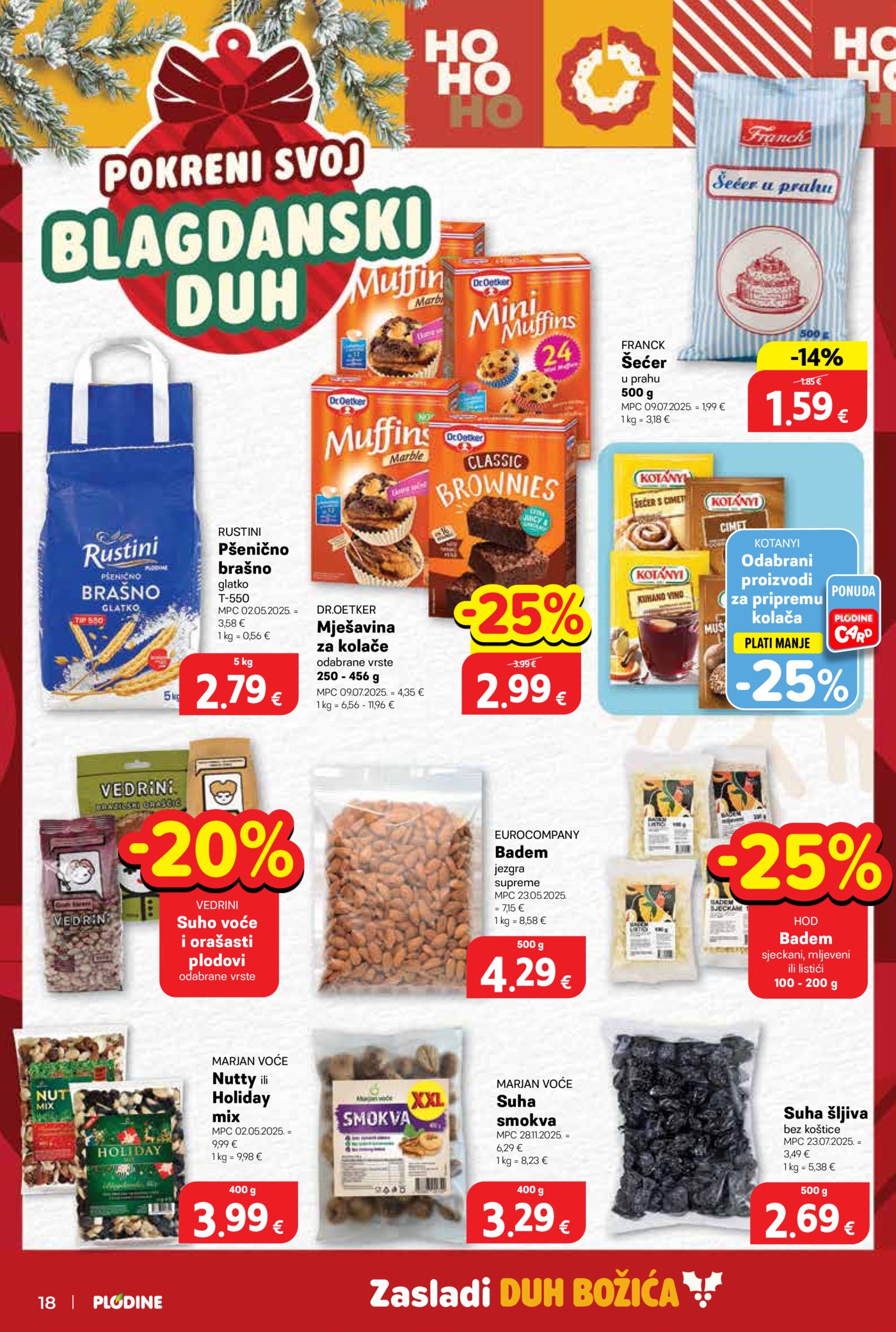 Plodine katalog Akcija 10.12.-16.12.2025.