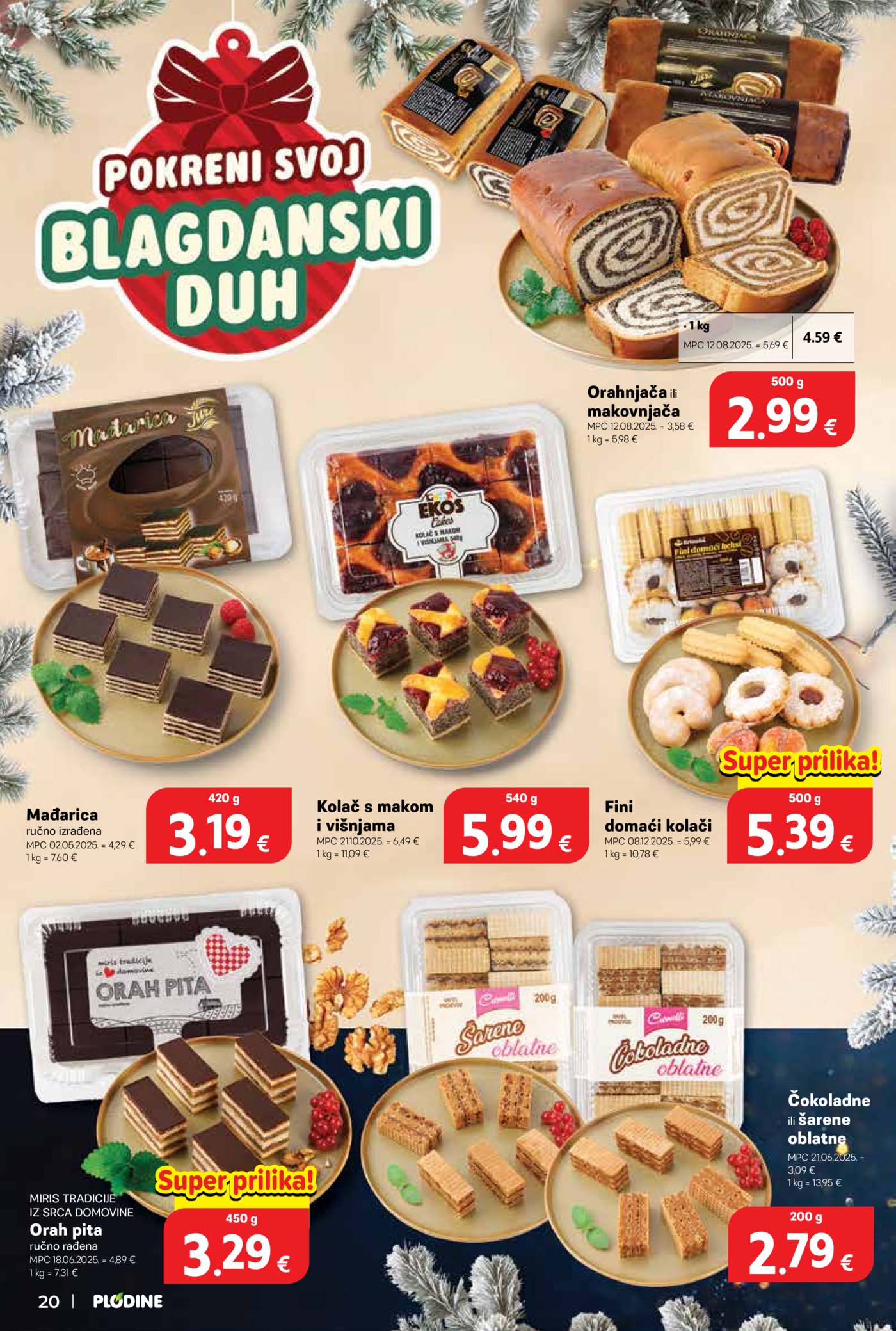 Plodine katalog Akcija 10.12.-16.12.2025.