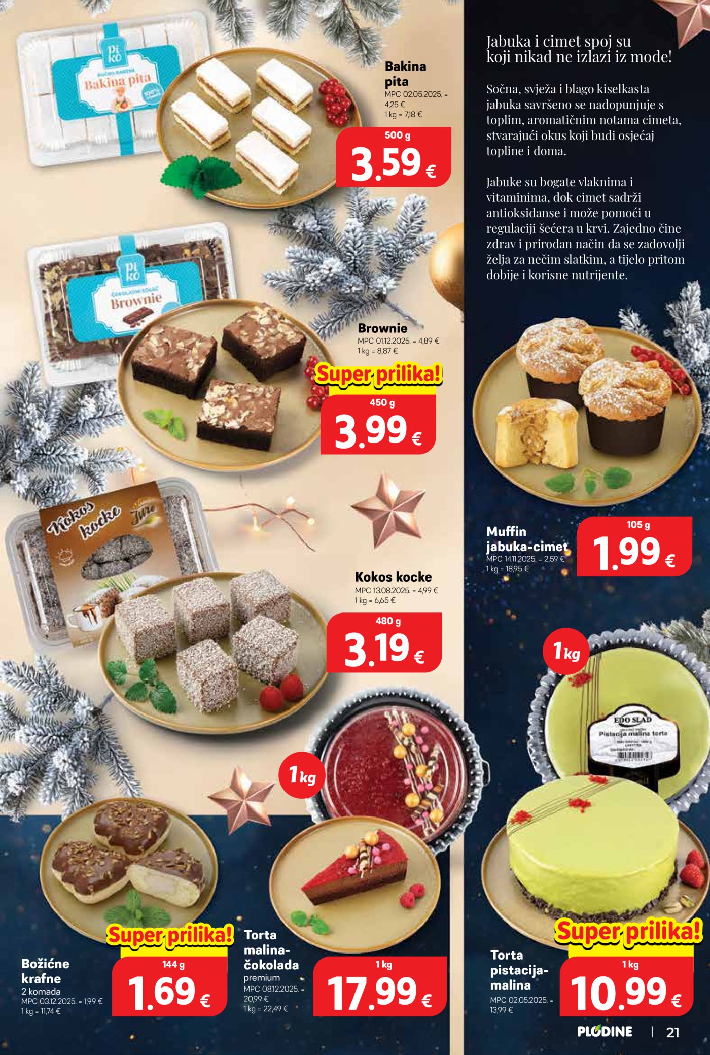 Plodine katalog Akcija 10.12.-16.12.2025.