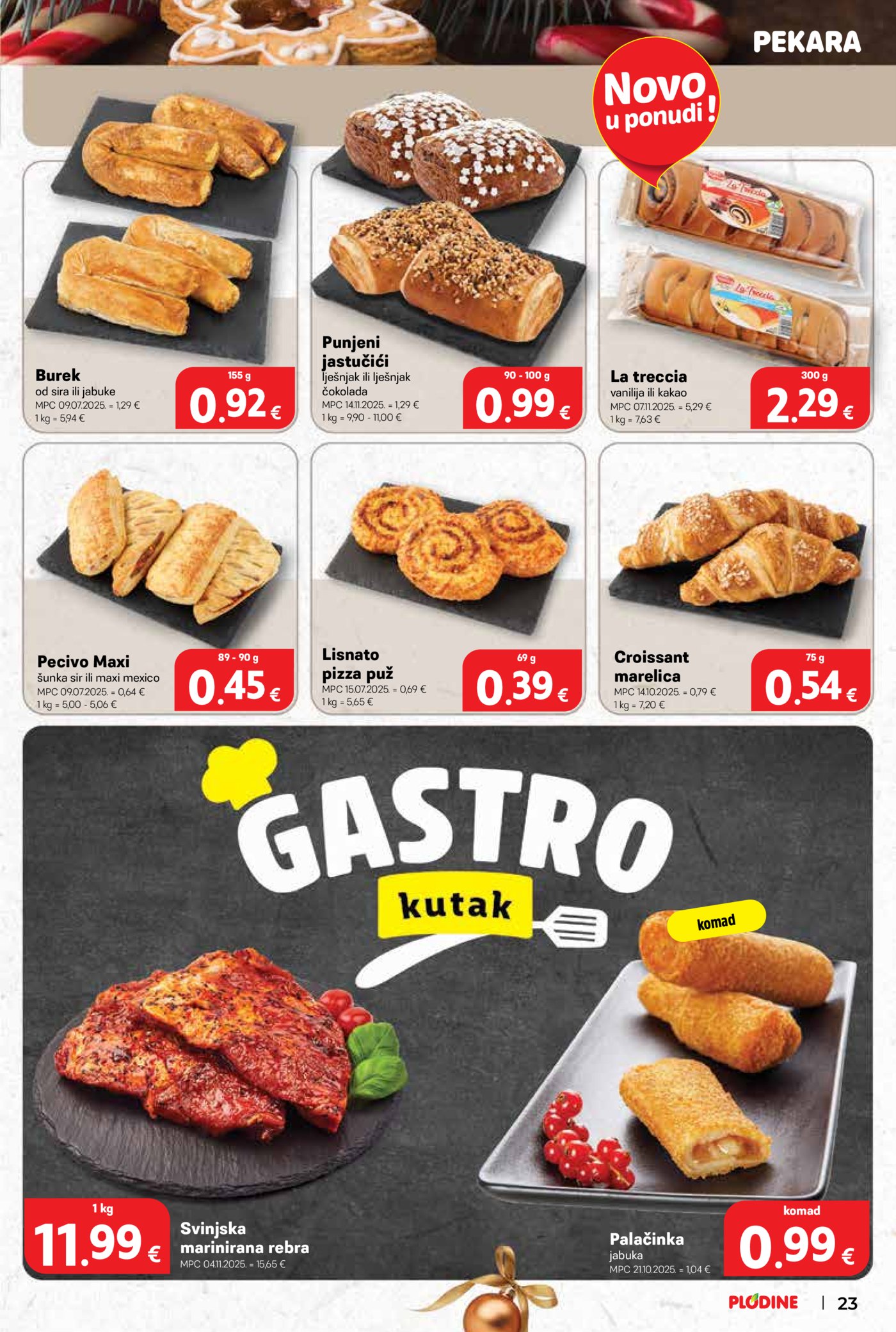 Plodine katalog Akcija 10.12.-16.12.2025.