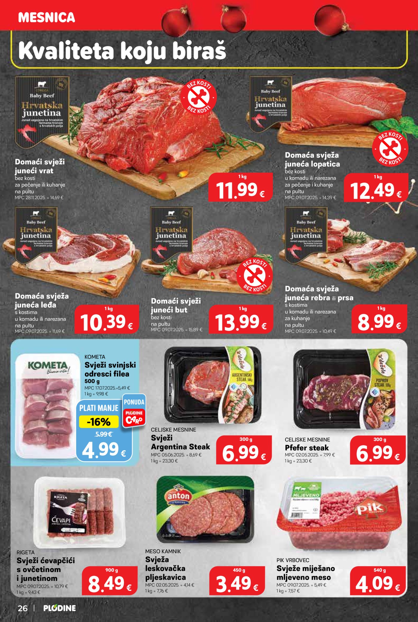 Plodine katalog Akcija 10.12.-16.12.2025.