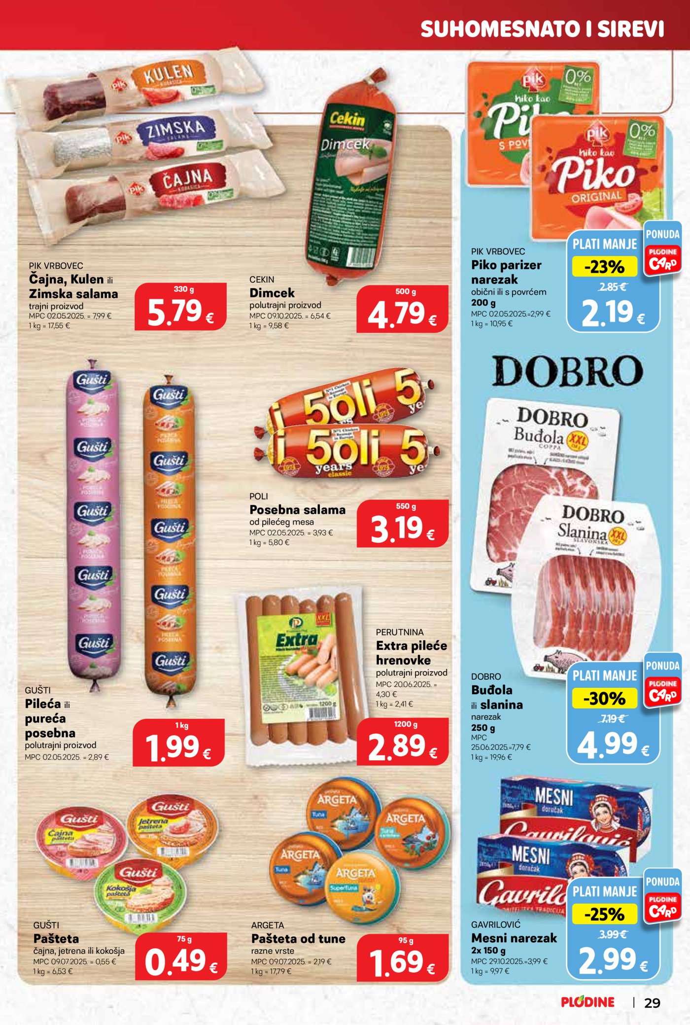 Plodine katalog Akcija 10.12.-16.12.2025.