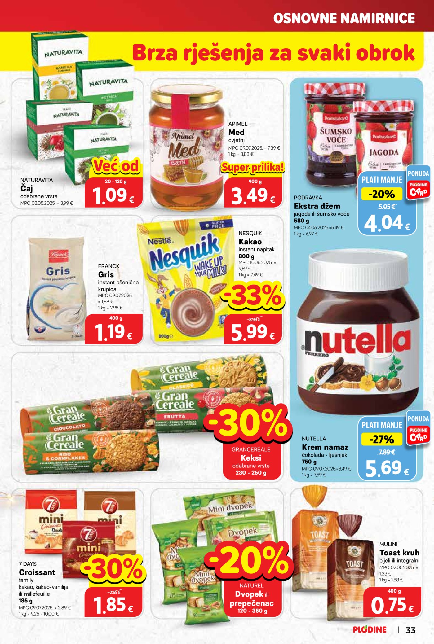 Plodine katalog Akcija 10.12.-16.12.2025.