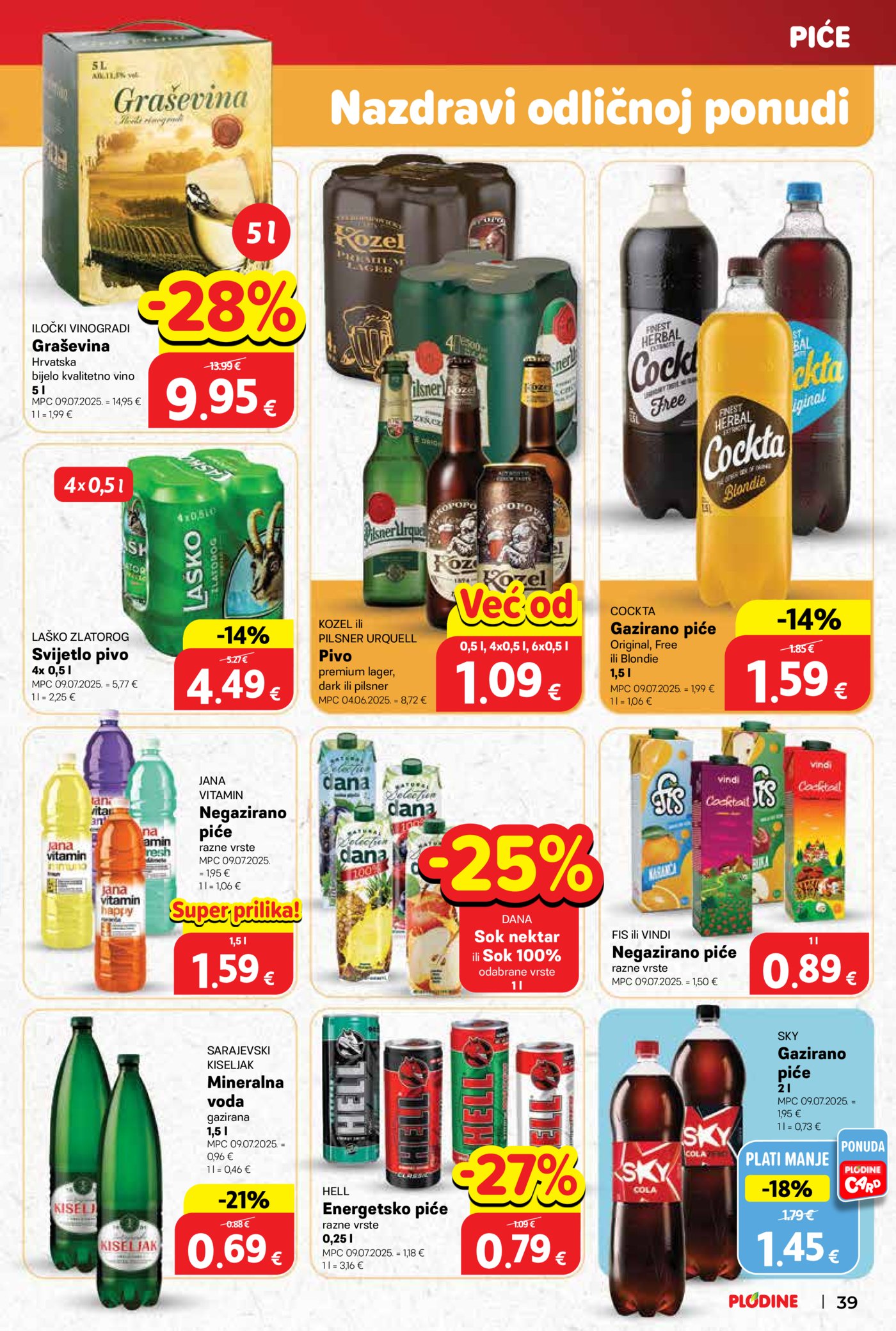 Plodine katalog Akcija 10.12.-16.12.2025.
