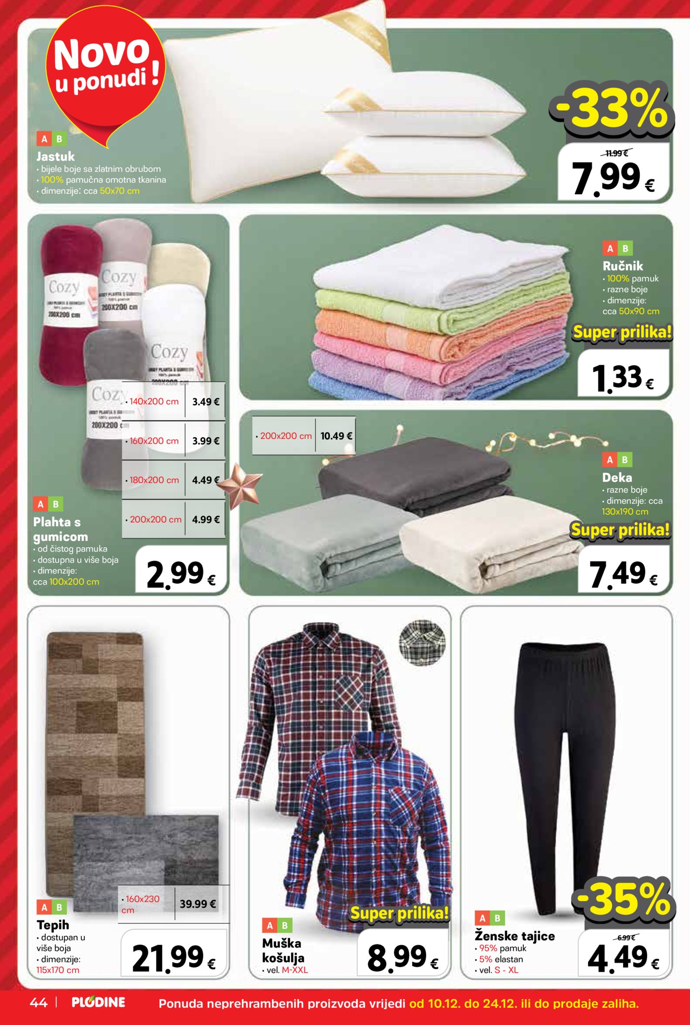 Plodine katalog Akcija 10.12.-16.12.2025.