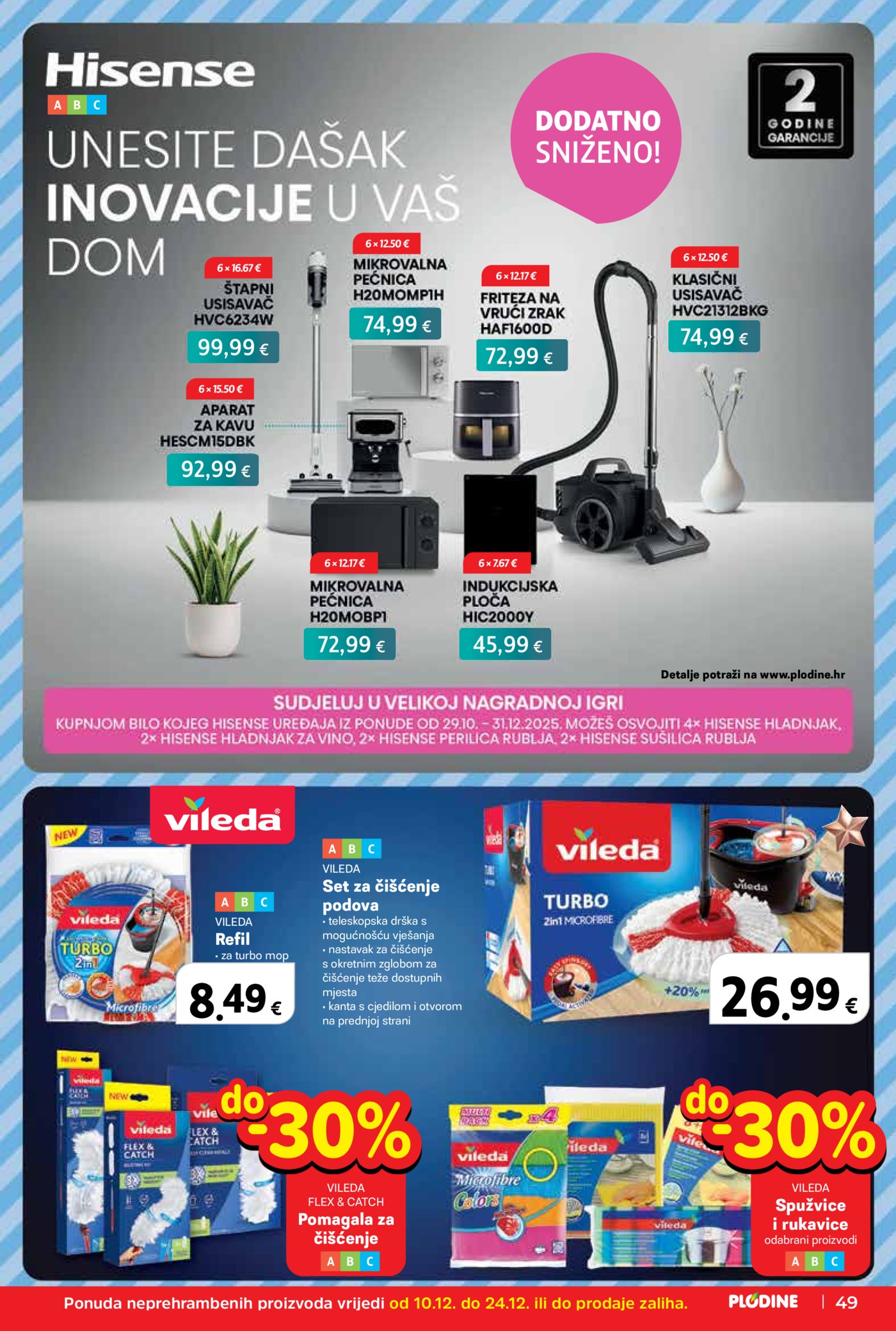 Plodine katalog Akcija 10.12.-16.12.2025.