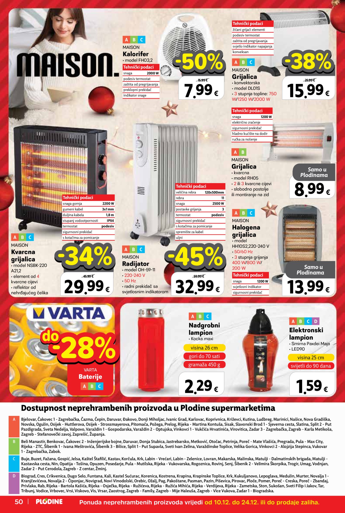 Plodine katalog Akcija 10.12.-16.12.2025.