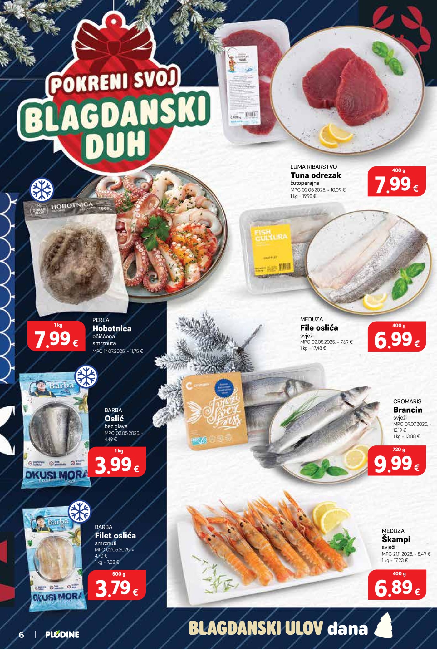 Plodine katalog Akcija 10.12.-16.12.2025.