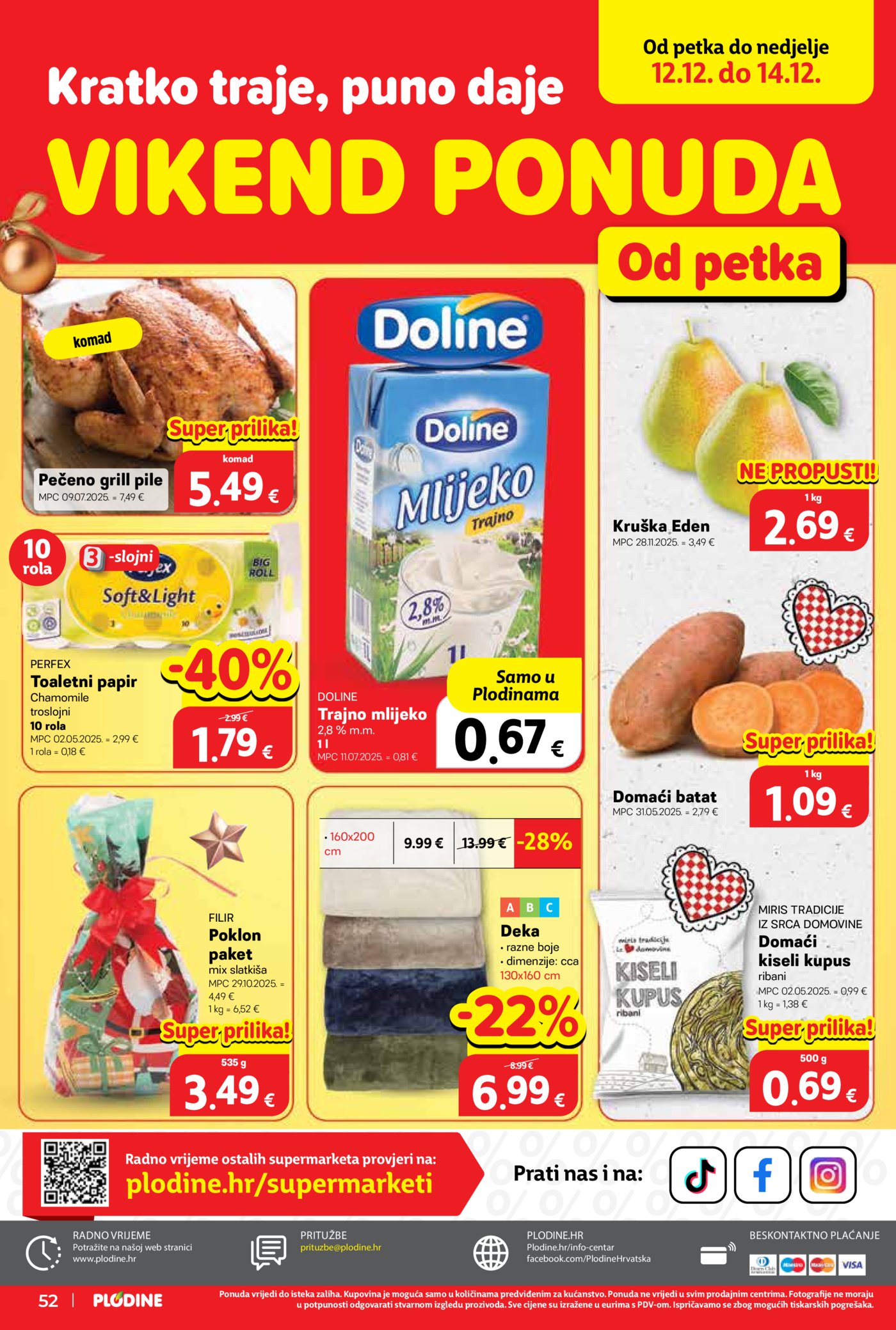 Plodine katalog Akcija 10.12.-16.12.2025.
