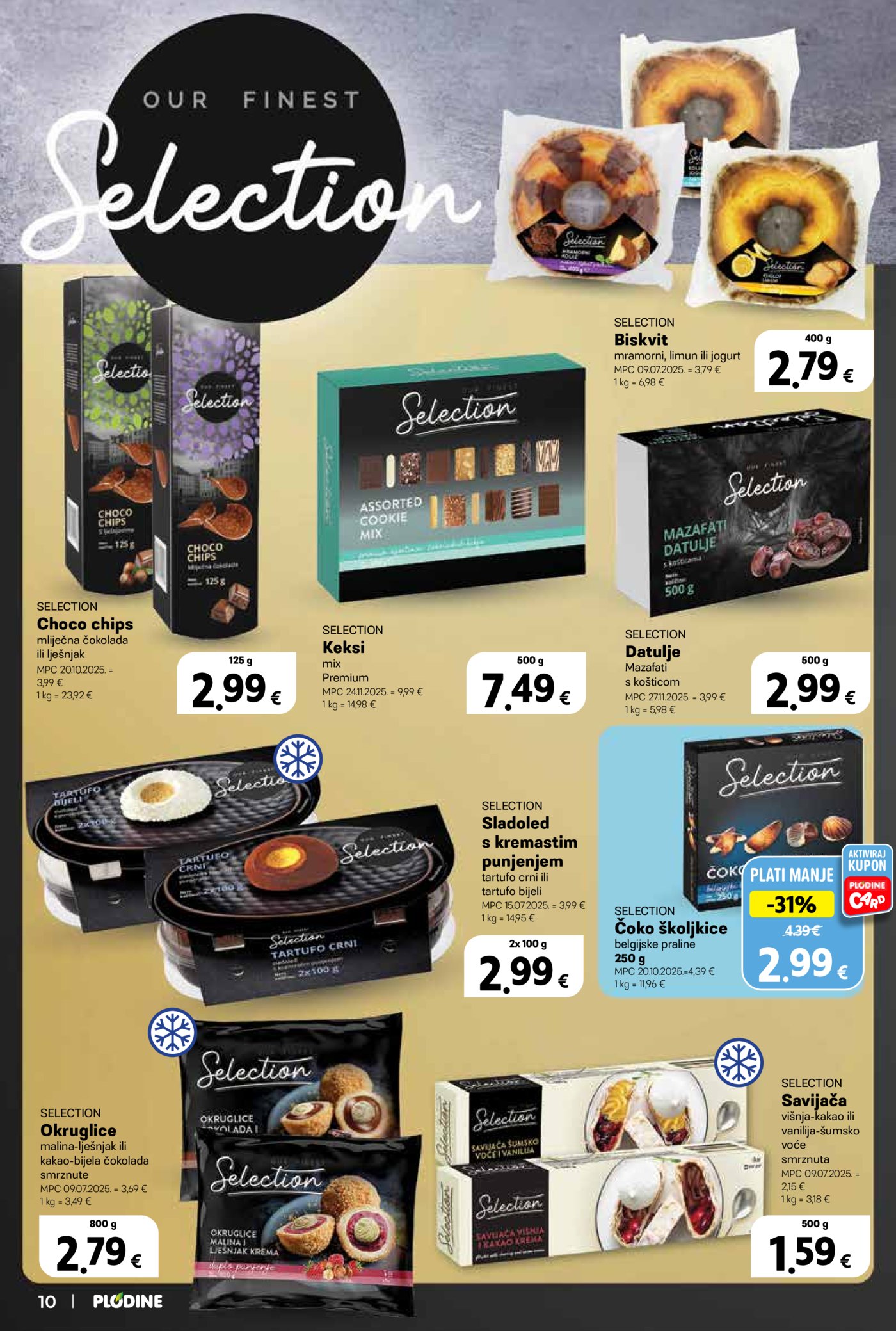 Plodine katalog Akcija 10.12.-16.12.2025.