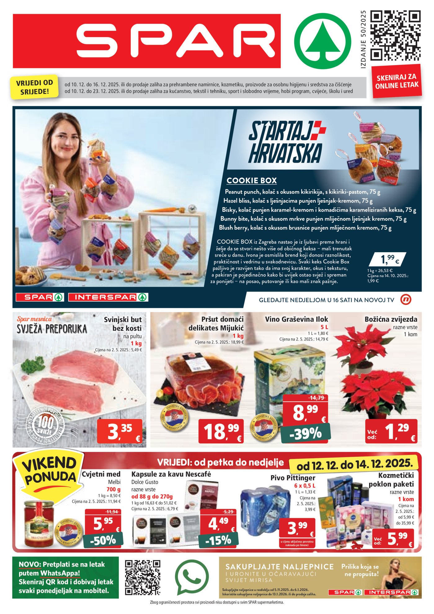 SPAR katalog Akcija 10.12. - 16.12.2025.