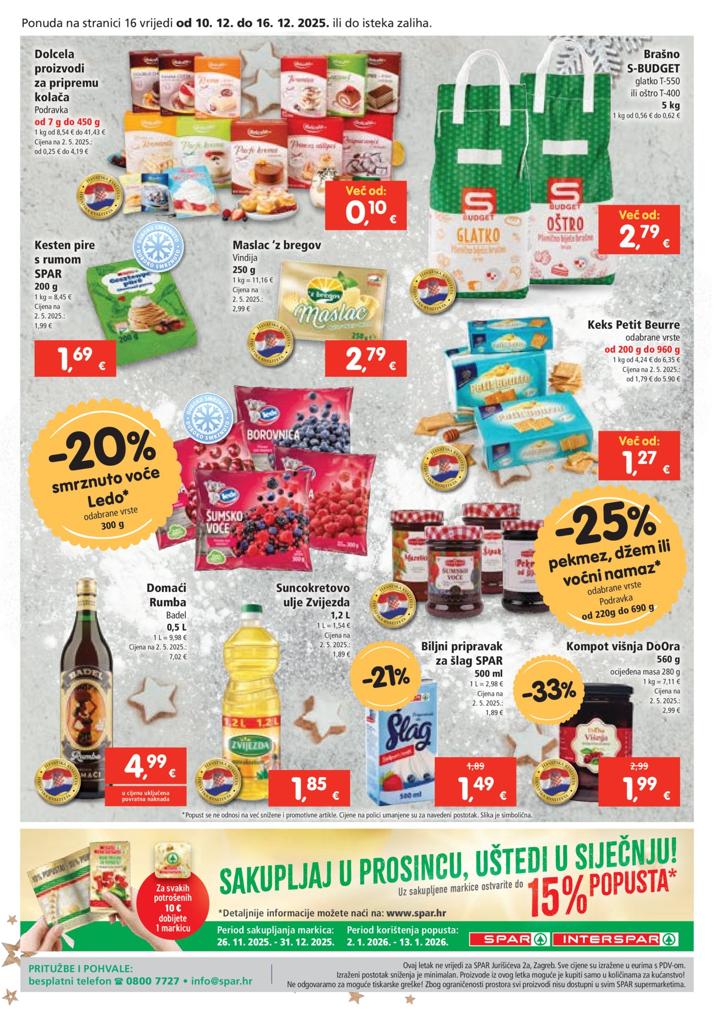 SPAR katalog Akcija 10.12. - 16.12.2025.
