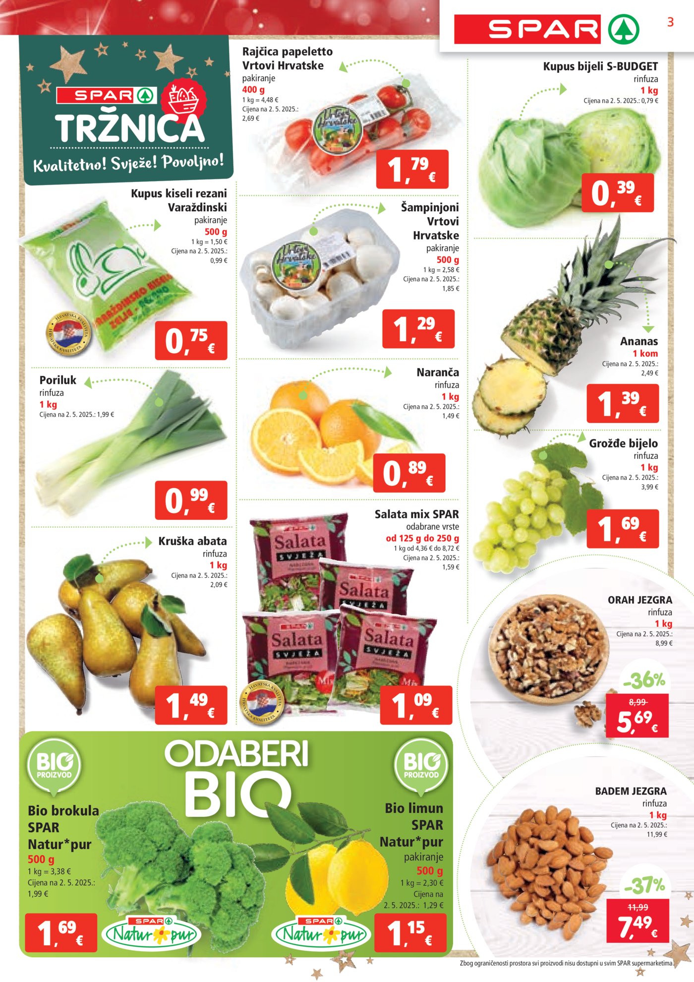 SPAR katalog Akcija 10.12. - 16.12.2025.